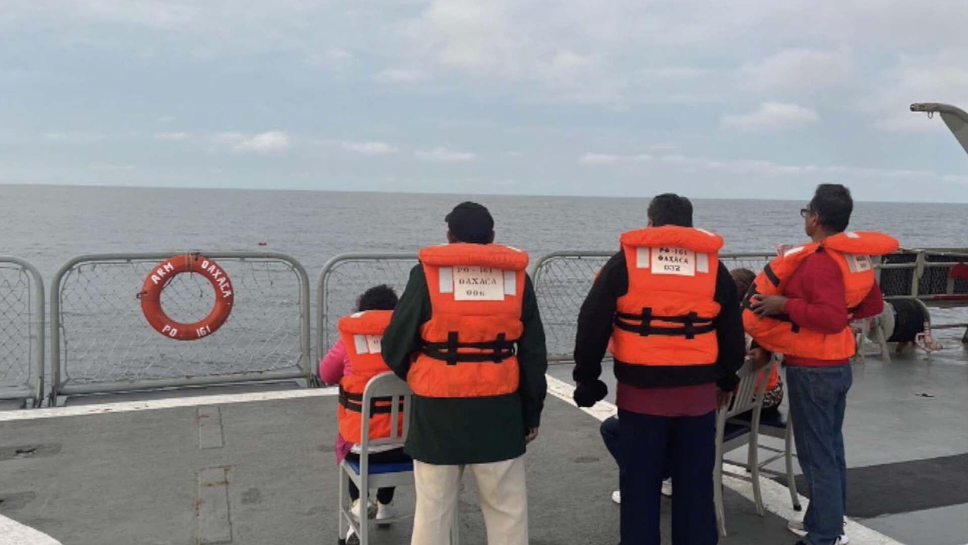 Localizan Indicios del Barco Camaronero 'Roque Rojas I' en Aguas del Golfo de México
