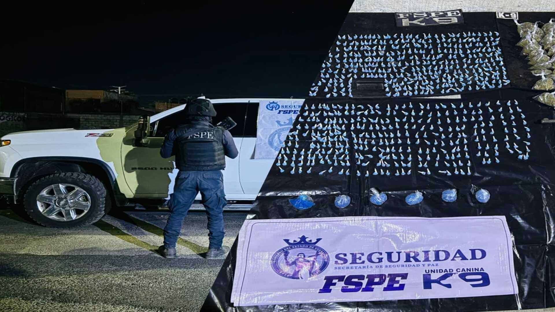 Detienen a Hombres con Más de 3 Mil Dosis de Droga en Jaral del Progreso, Guanajuato