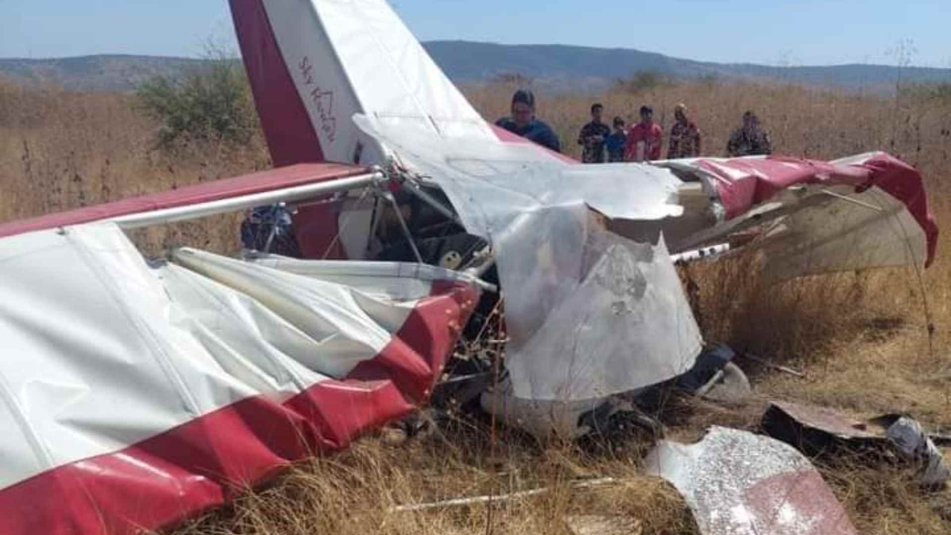 Deja 2 Muertos Desplome de Avioneta en Puente de Ixtla