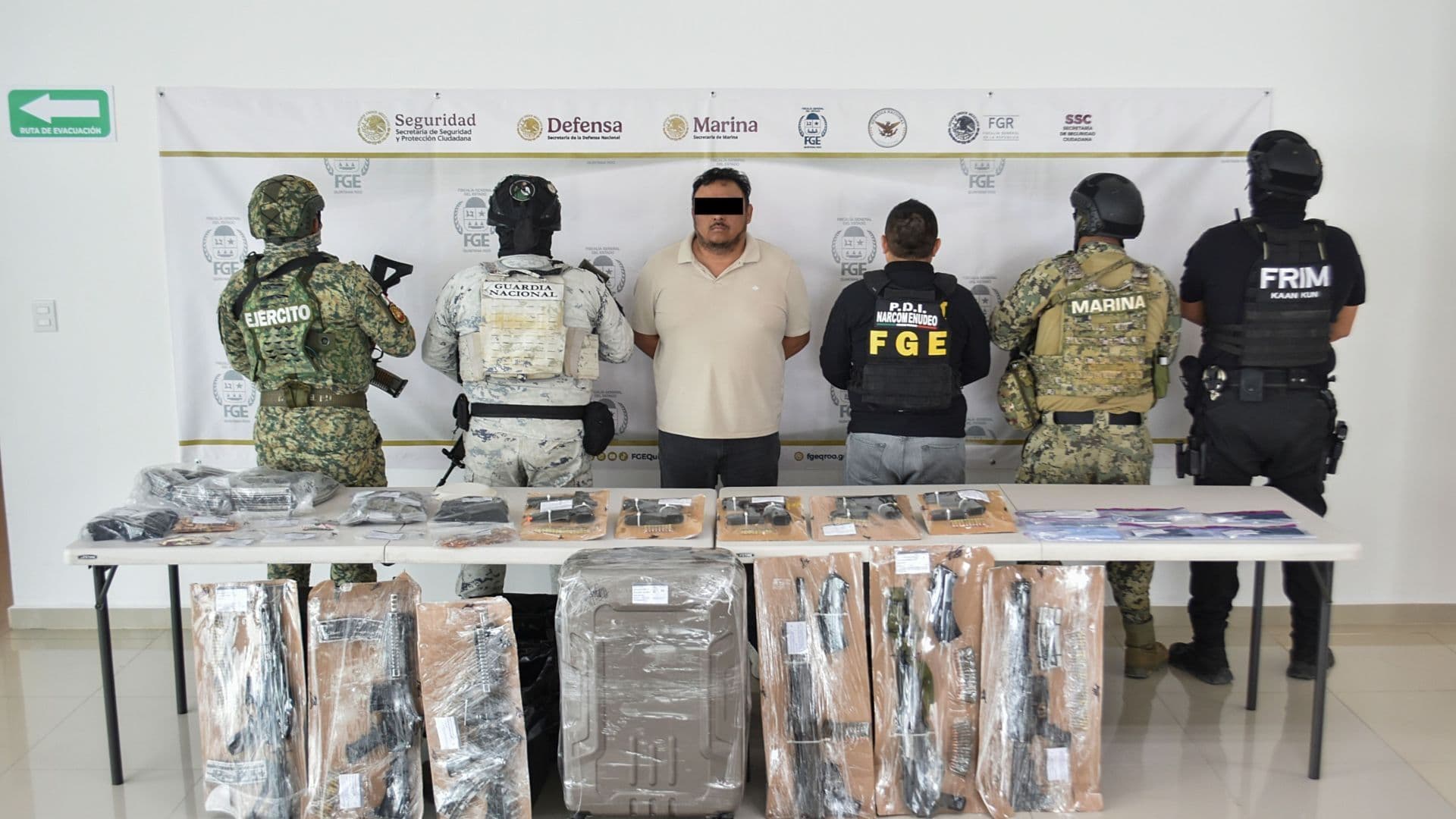 Cae 'El Rayo', Líder del CJNG en Playa del Carmen; Está Relacionado a Cinco Homicidios