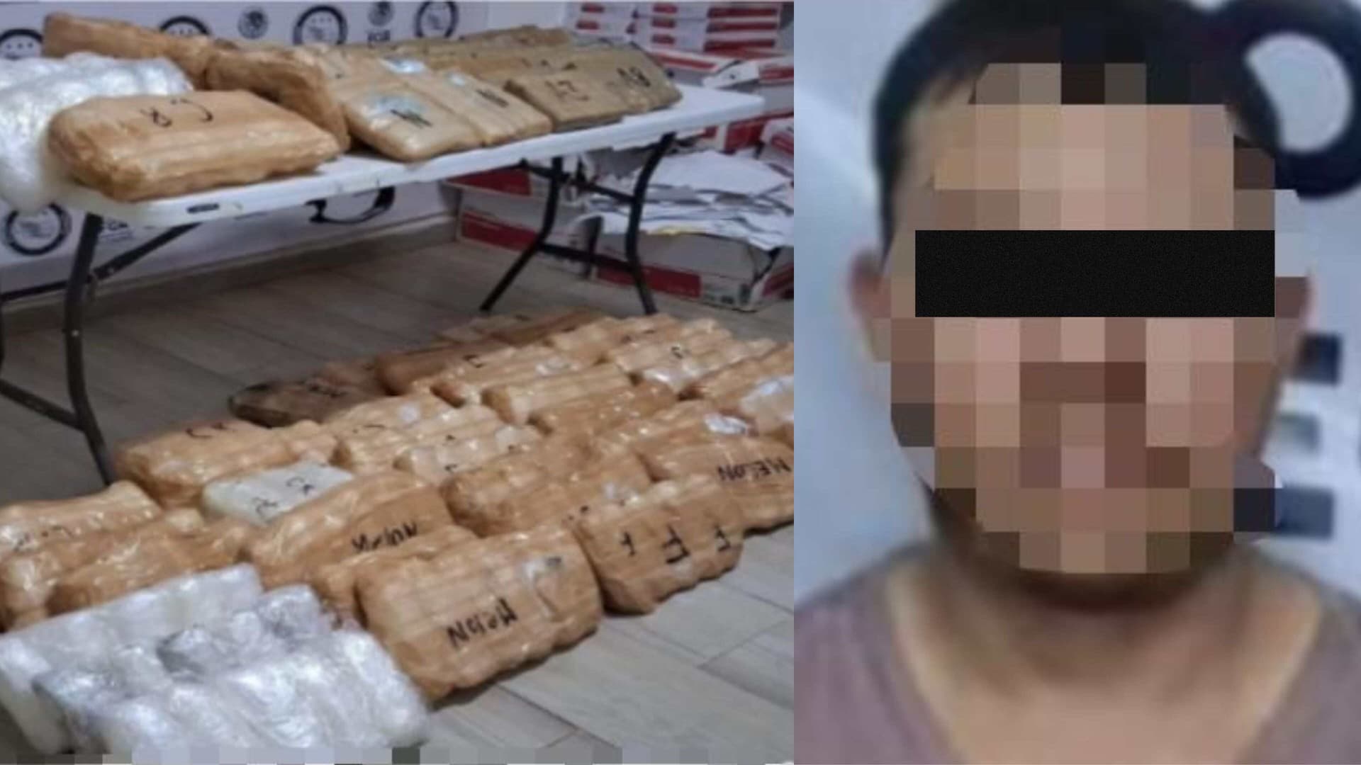 Aseguran 13 Millones 769 Mil Dosis de Diferentes Drogas tras Operativo en Huatabampo, Sonora