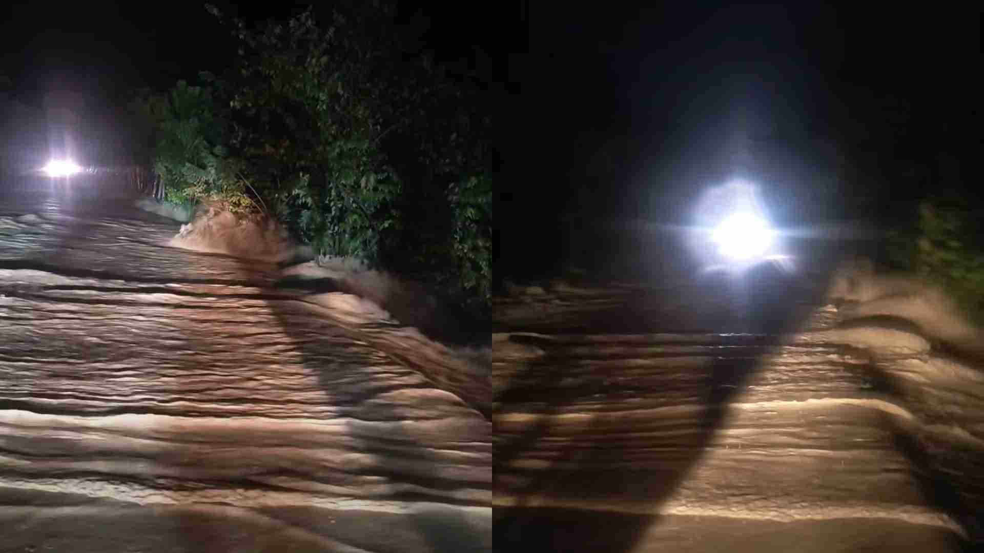 Crecida de Arroyo Arrastra a Motociclista en Misantla; Fue Encontrado a Dos Kilómetros del Lugar