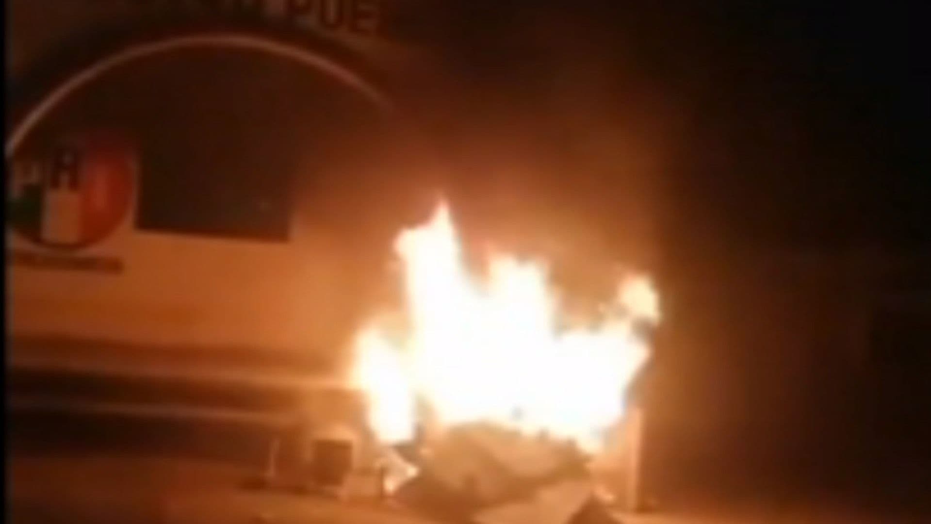 Saquean e Incendian Oficinas del PRI en San Juan Chamula