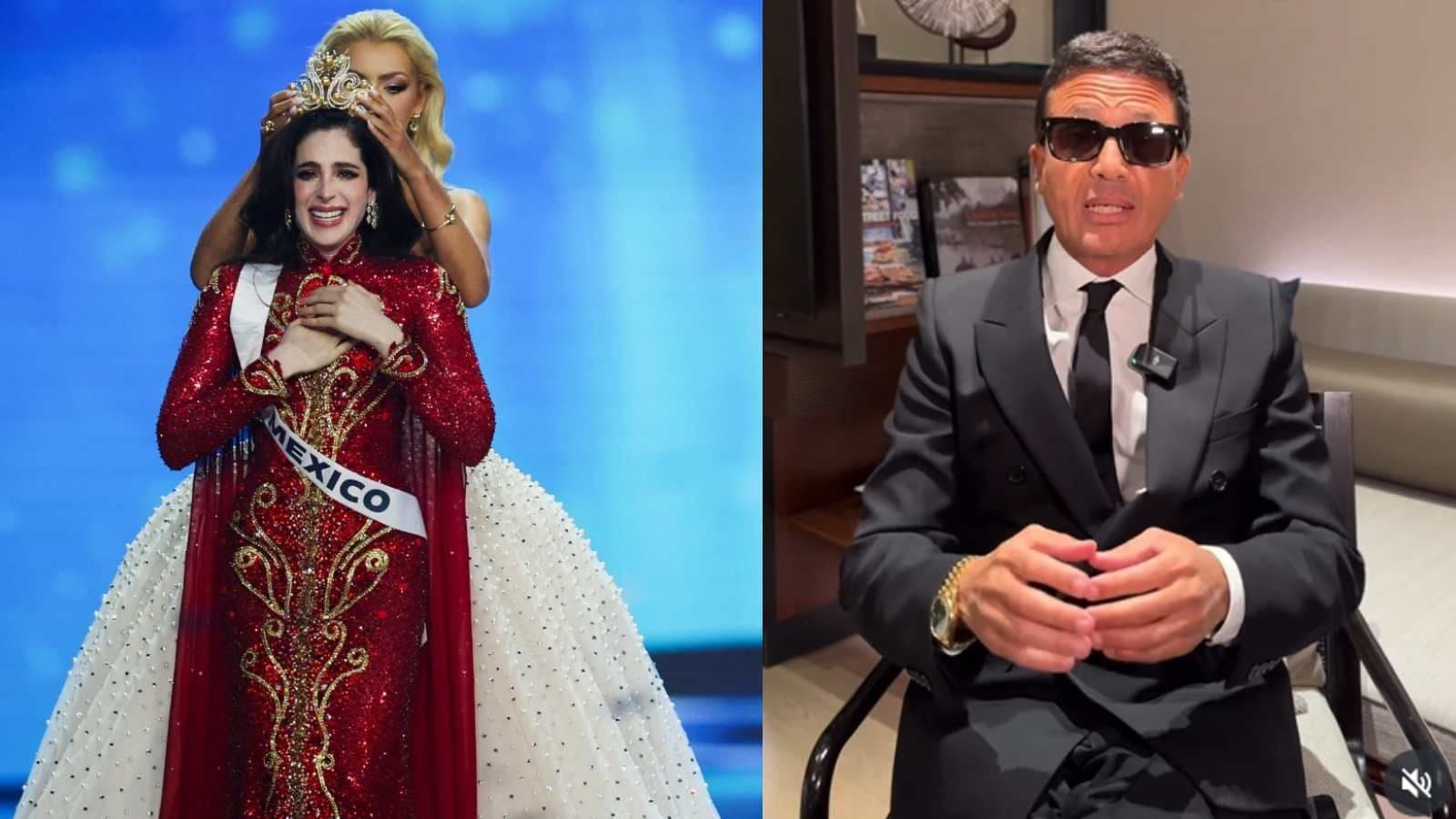 Omar Harfouch Asegura que Pidió Personalmente a Fátima Bosch Regresar Corona de Miss Universo