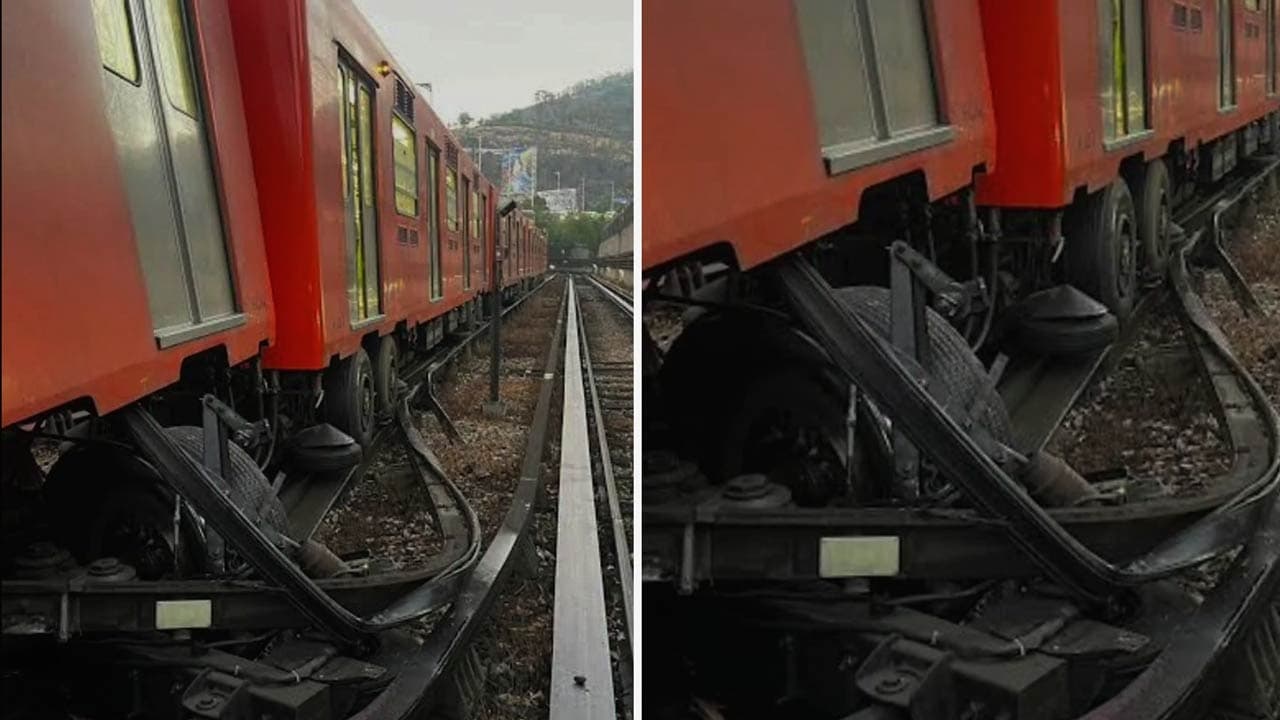 Se Desacopla Vagón del Metro CDMX en L3