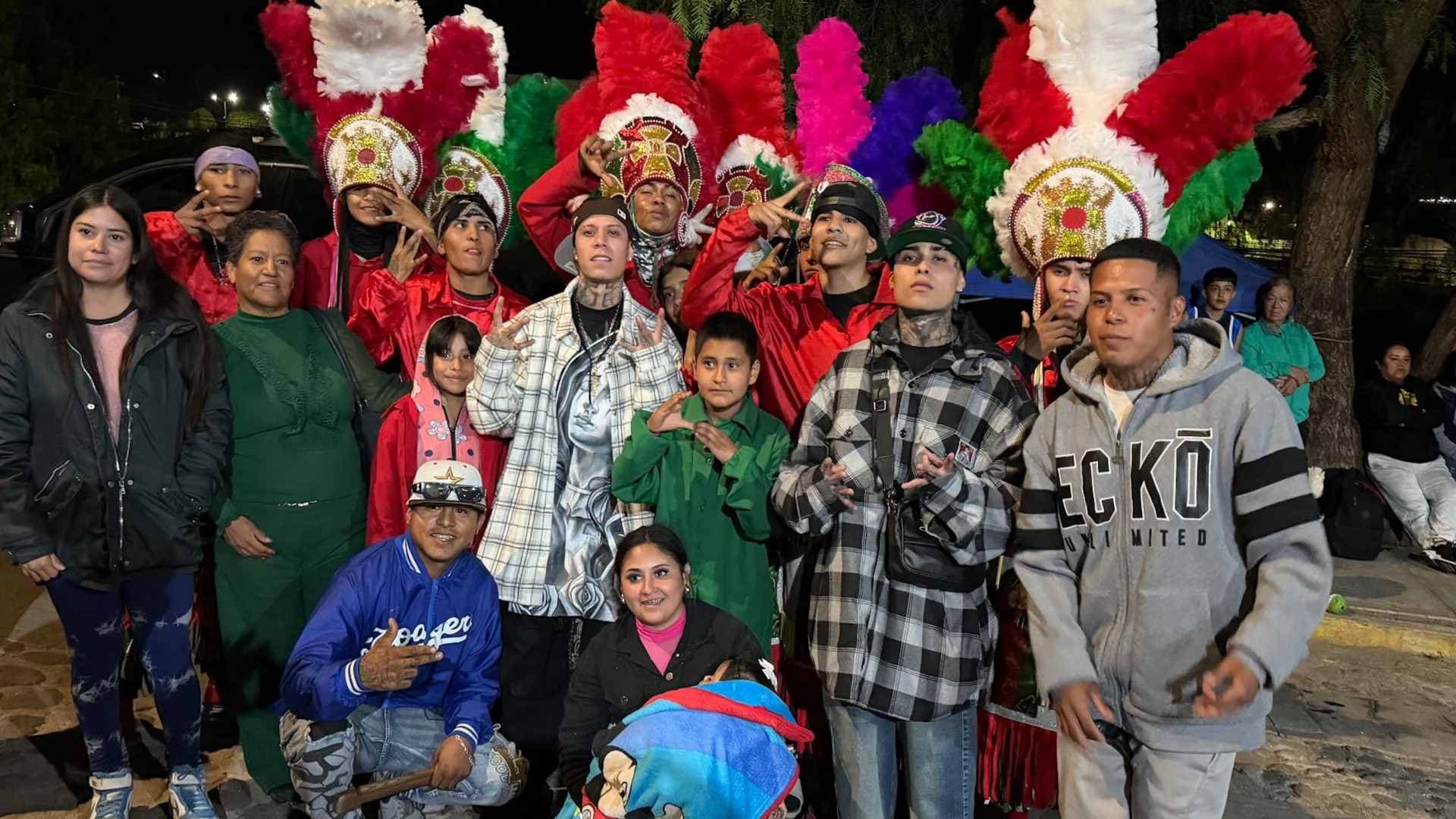 Así se Está Viviendo el Festejo de Santa Fe Klan a la Virgen de Guadalupe en Guanajuato Capital