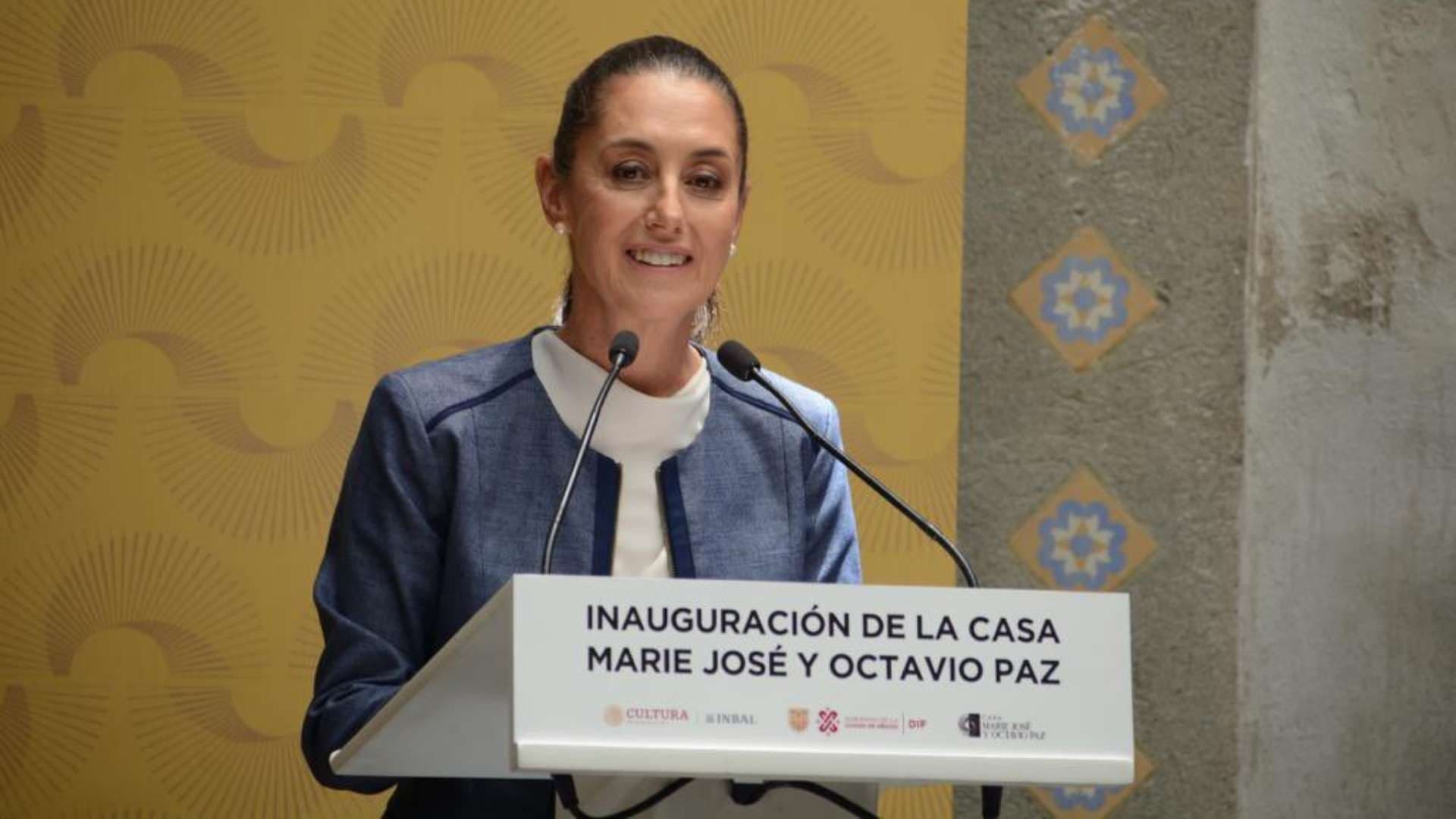 Sheinbaum Encabeza Apertura de Casa Marie José y Octavio Paz
