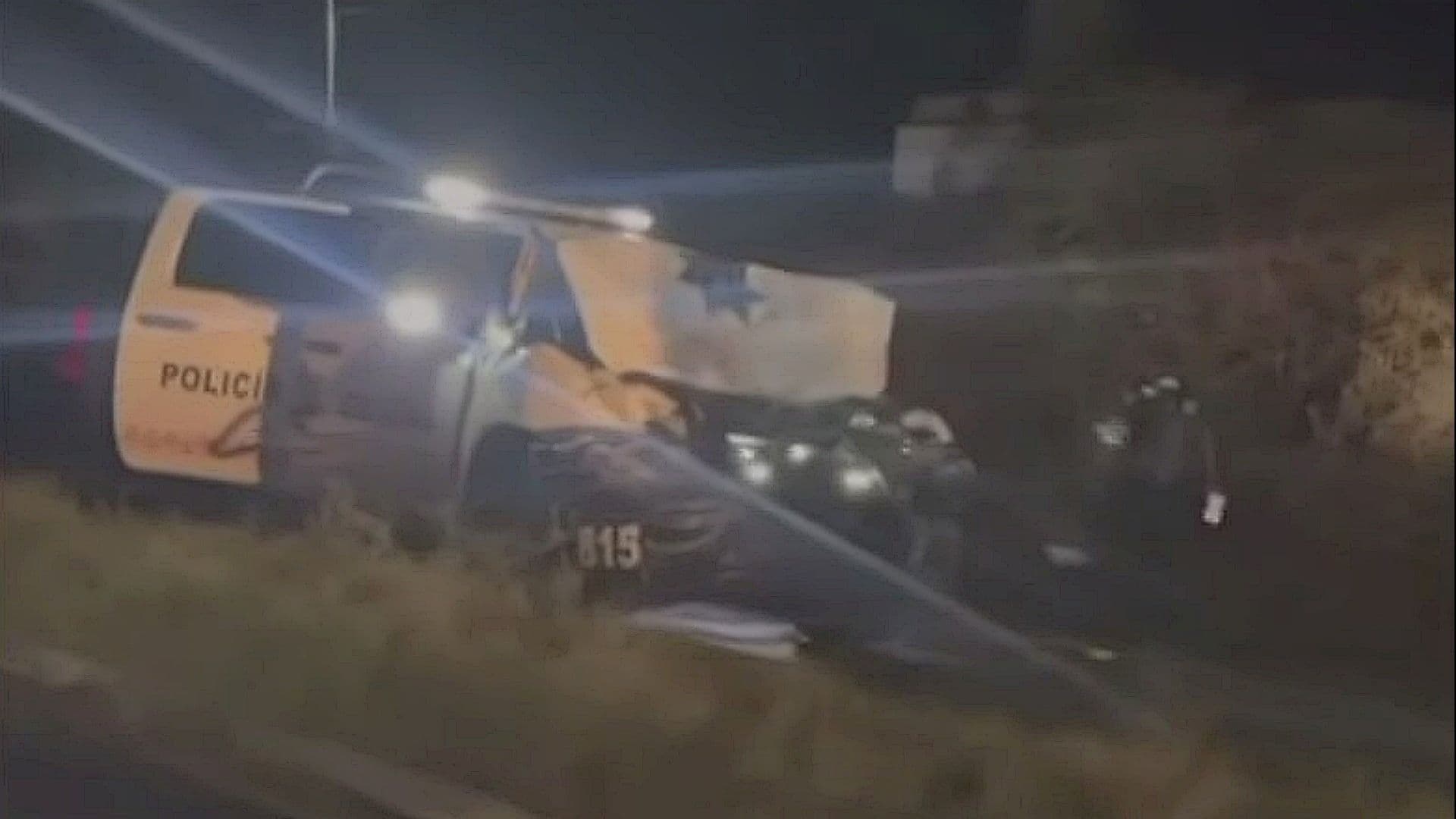 Chocan Patrullas y Quedan 16 Policías Heridos: Así Fue el Accidente en Zihuatanejo