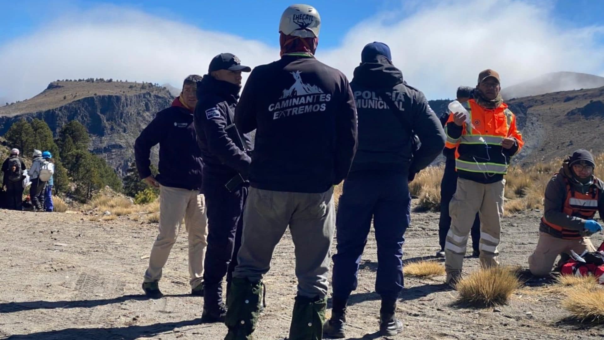 Diez Alpinistas San Luis Potosí Extraviados Rescatados Volcán Citlatépetl Tlachichuca Puebla