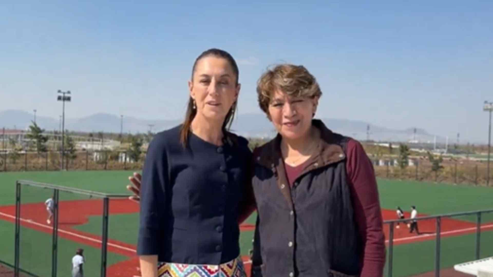Claudia Sheinbaum y Delfina Gómez Recorren el Parque Ecológico del Lago de Texcoco