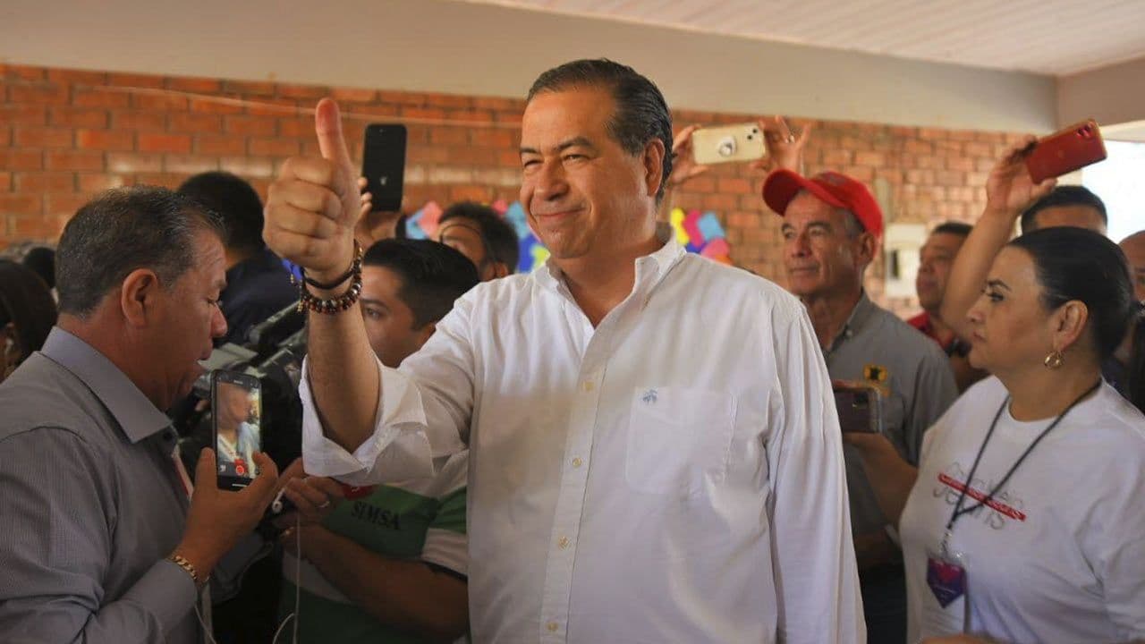 Ricardo Mejía, Candidato del PT, Vota en Coahuila en las Elecciones 2023