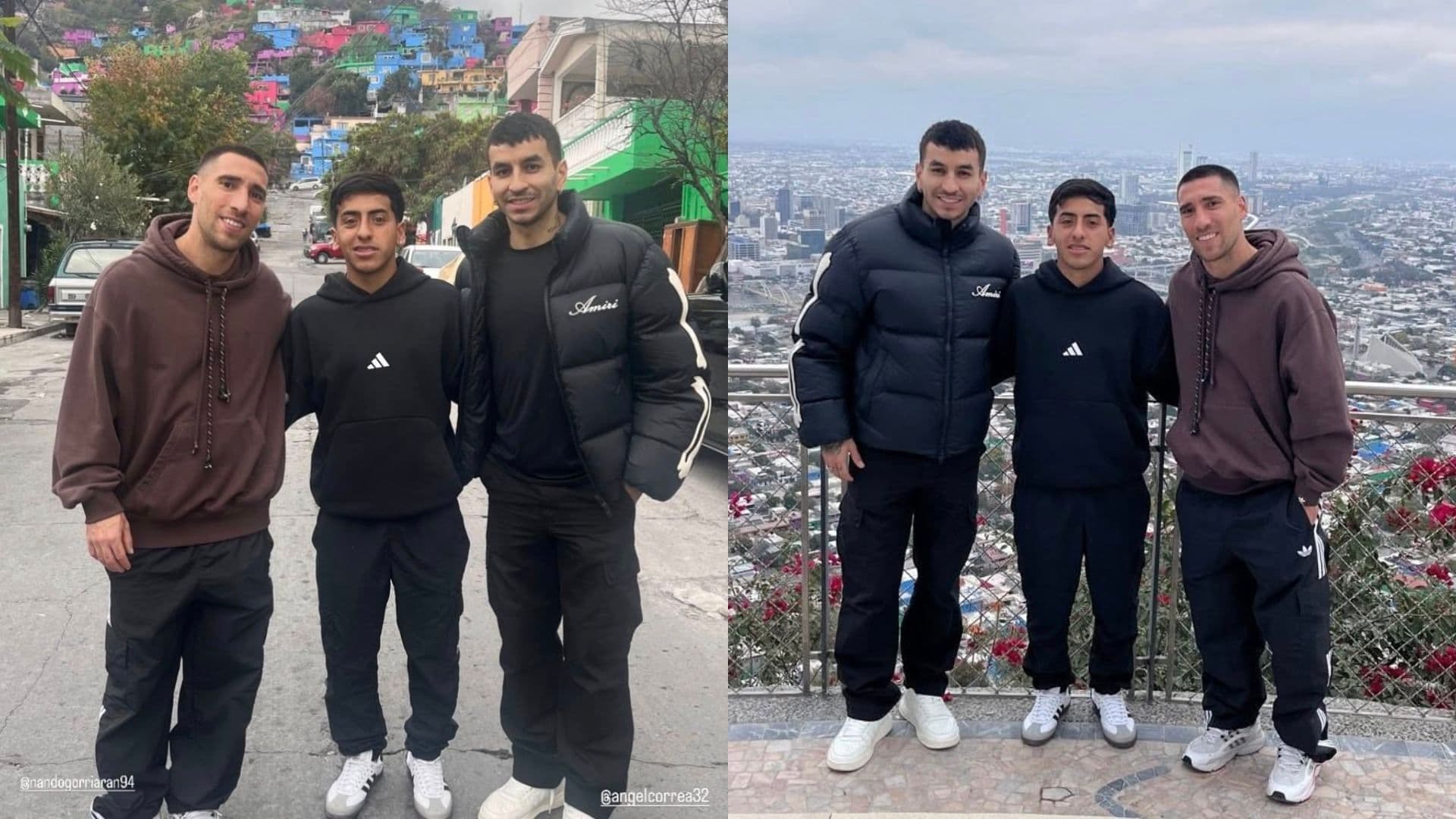 Jugadores de Tigres Visitan el Cerro de la Independencia en Monterrey y Sorprenden a Seguidores