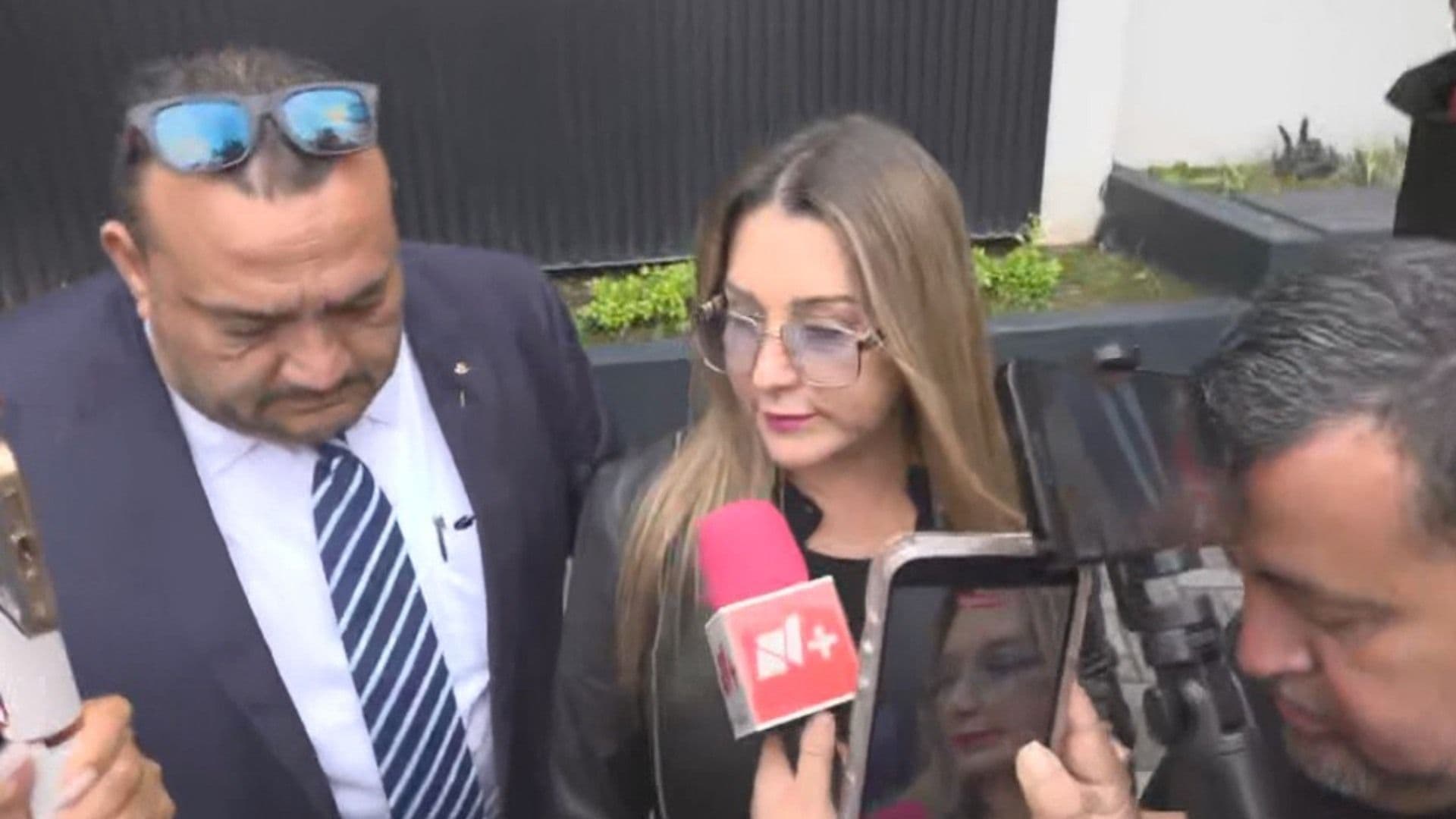 Alicia Villarreal y su Pareja Actual Acuden a Fiscalía de Nuevo León para Denunciar Difamaciones