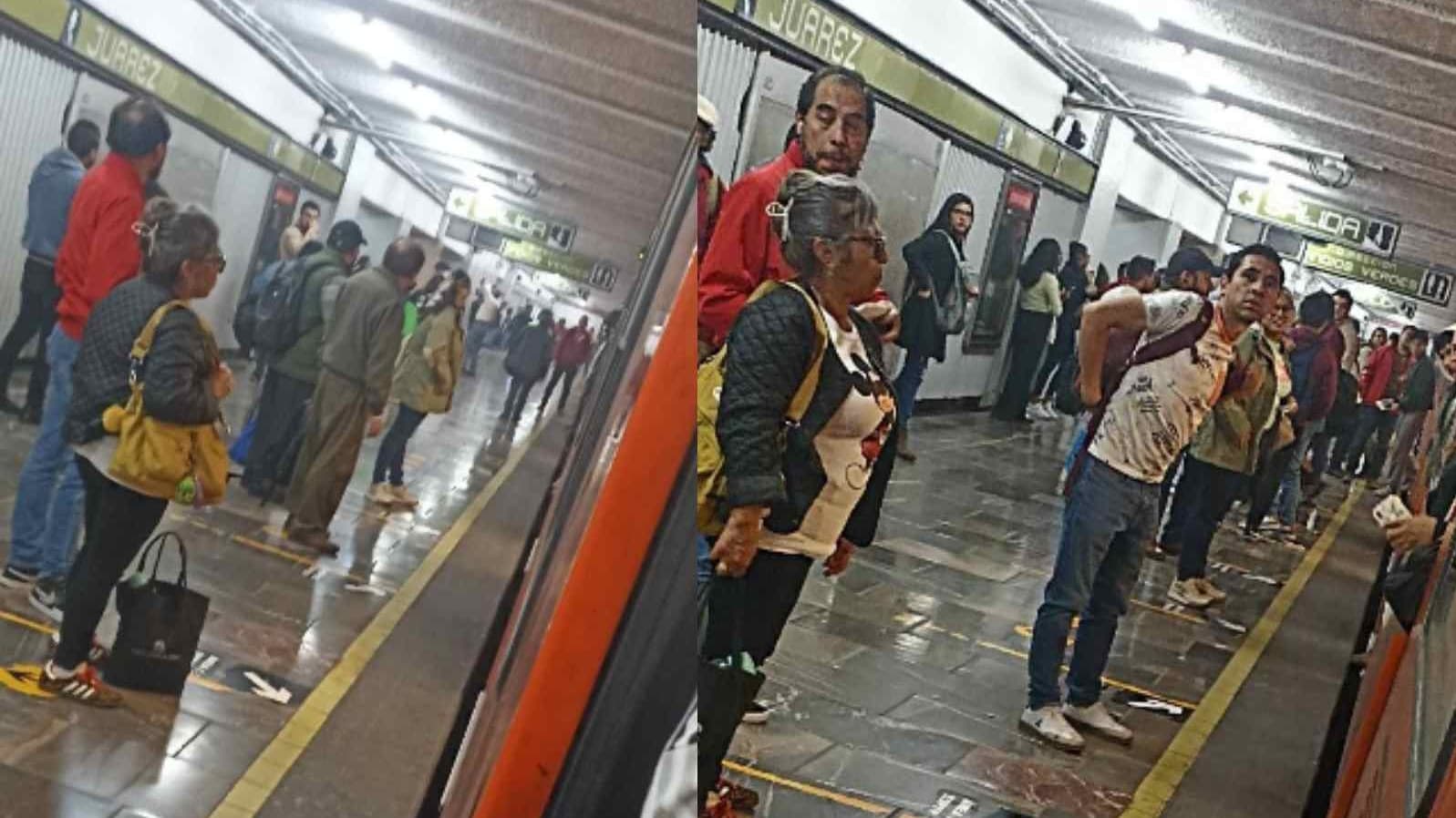¿Qué Pasó hoy, Domingo 8 de Febrero en la Estación Balderas de Línea 3 del Metro?