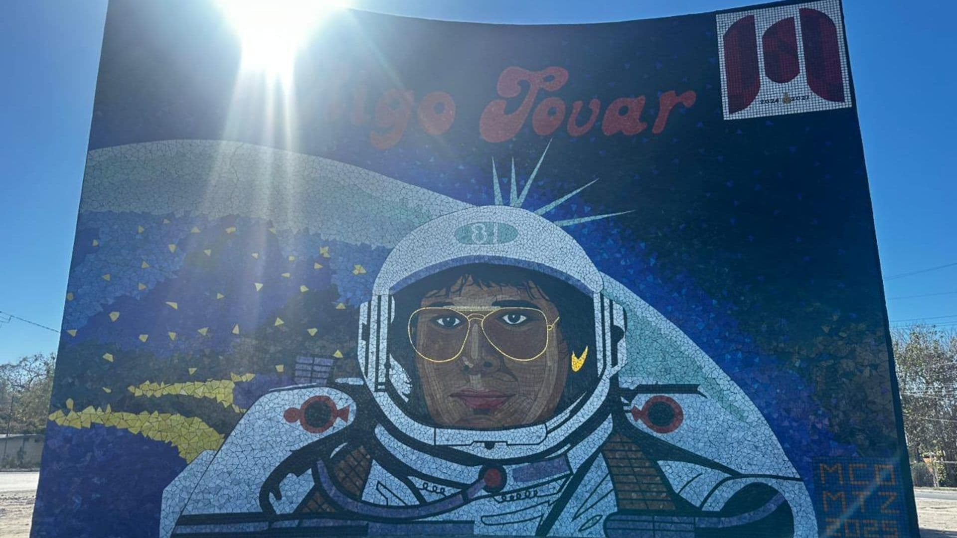 Así Luce el Nuevo Monumental Mural de Rigo Tovar en Matamoros
