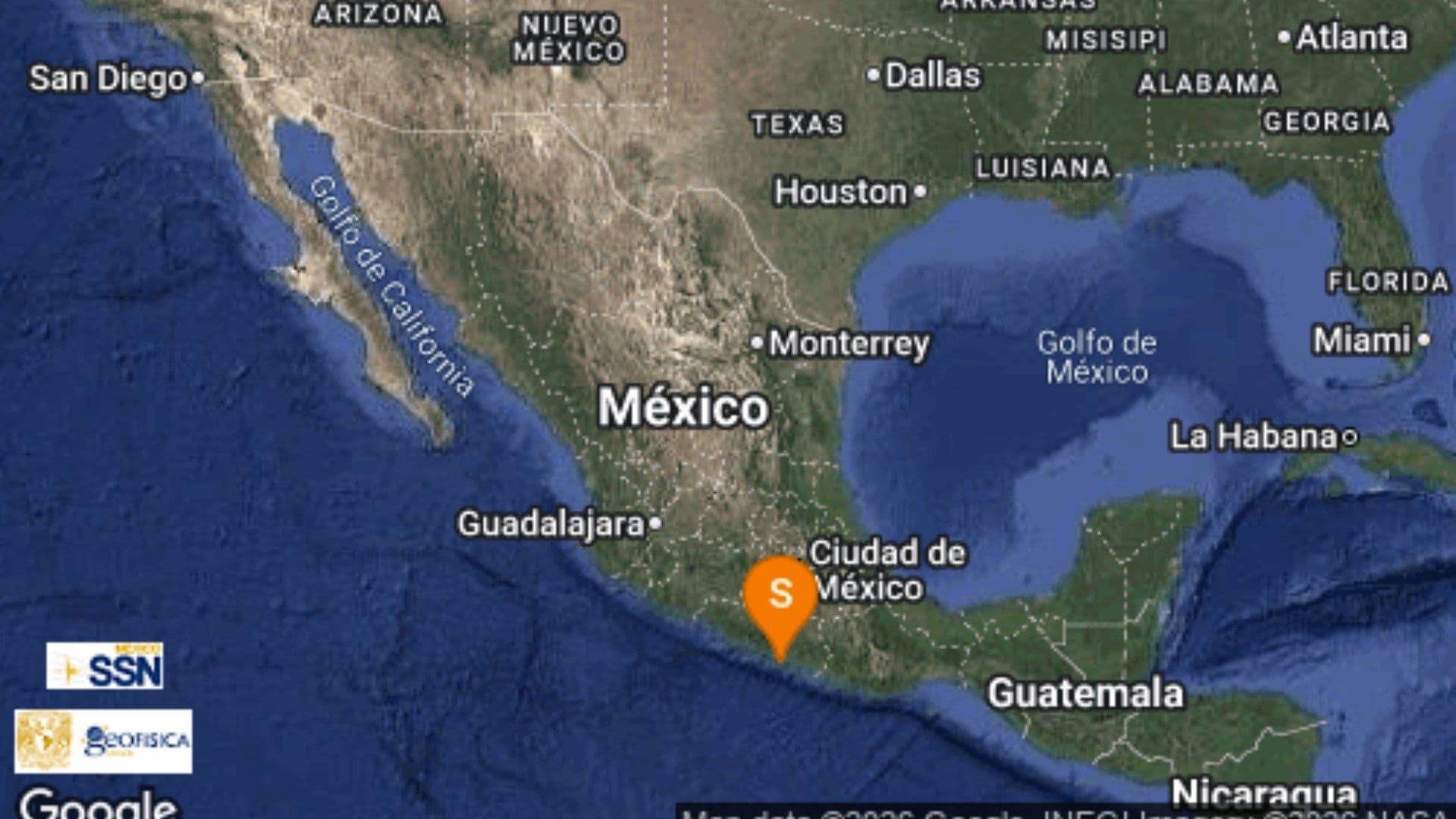 Se Registra Sismo Magnitud 4.2 en San Marcos, Guerrero; Activan Protocolos