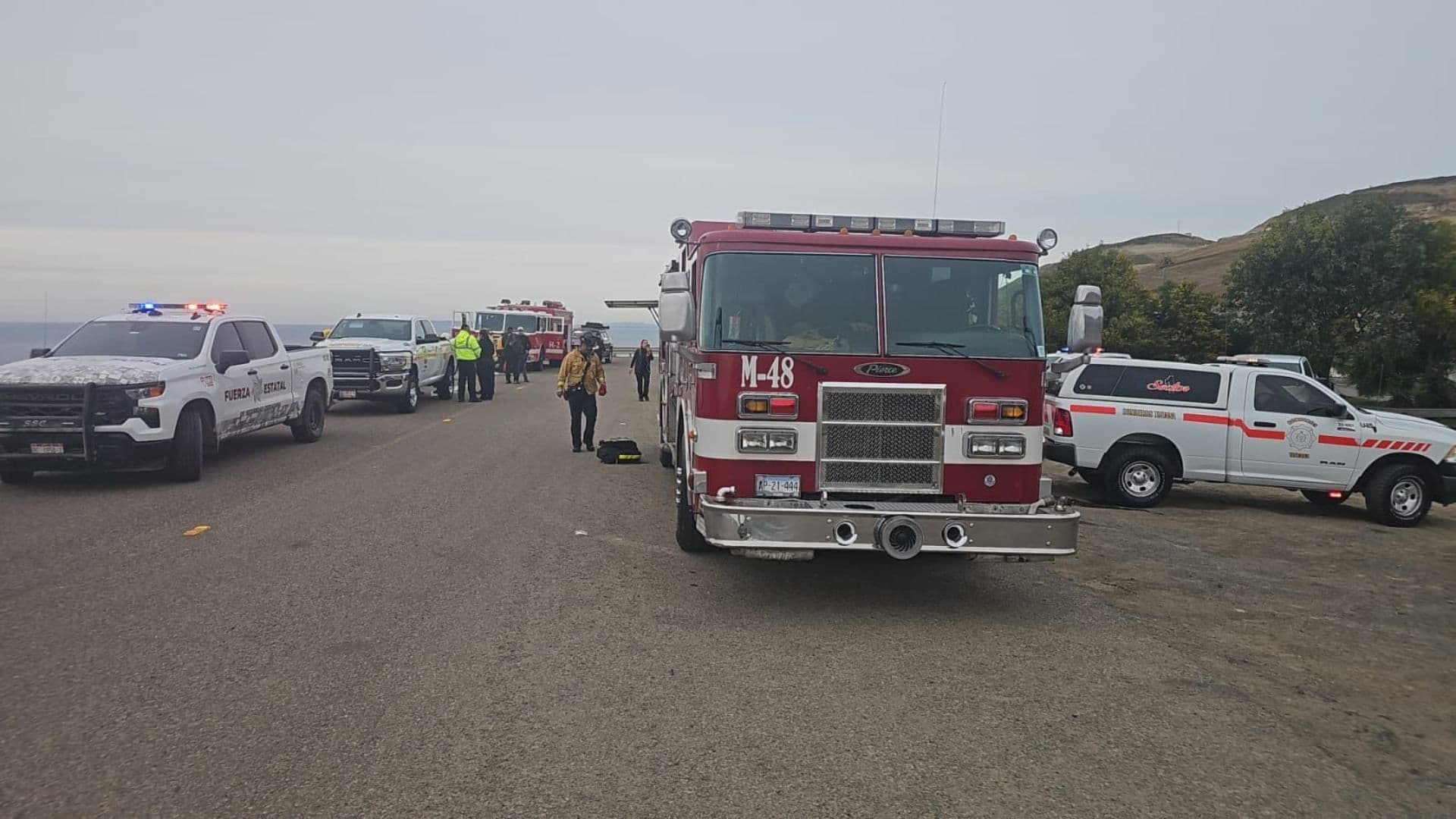 Localizan Cuerpo en la Orilla del Mar en Zona de Acantilados de La Joya en Tijuana