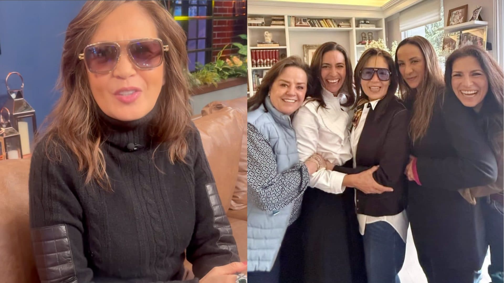 Yolanda Andrade Vive Emotivo Reencuentro con Consuelo Duval, Luz María Zetina y Alessandra