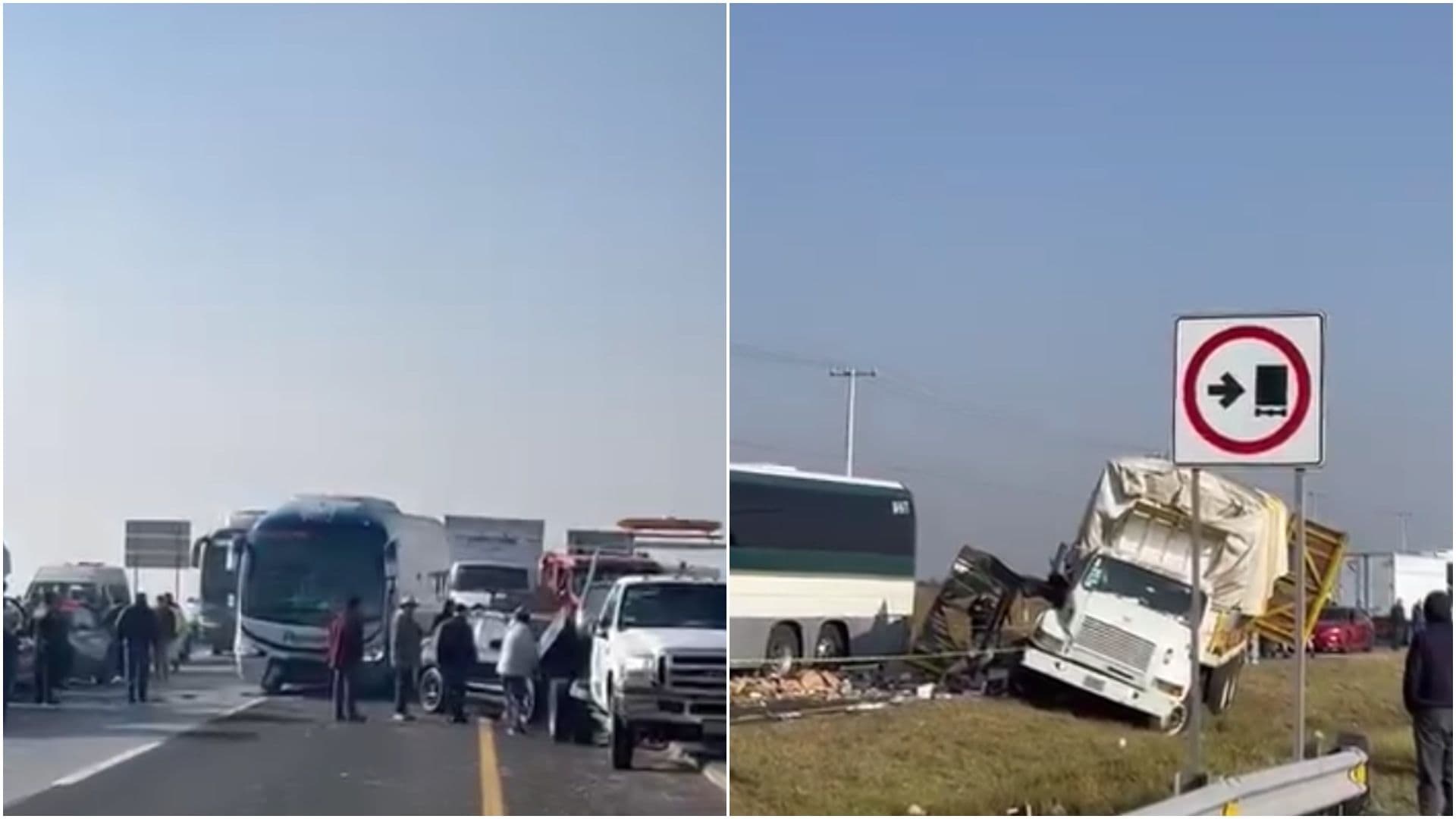 Tres Muertos y 15 Heridos en Choque Múltiple en Lerma, Estado de México, Hoy 15 de Febrero 2026