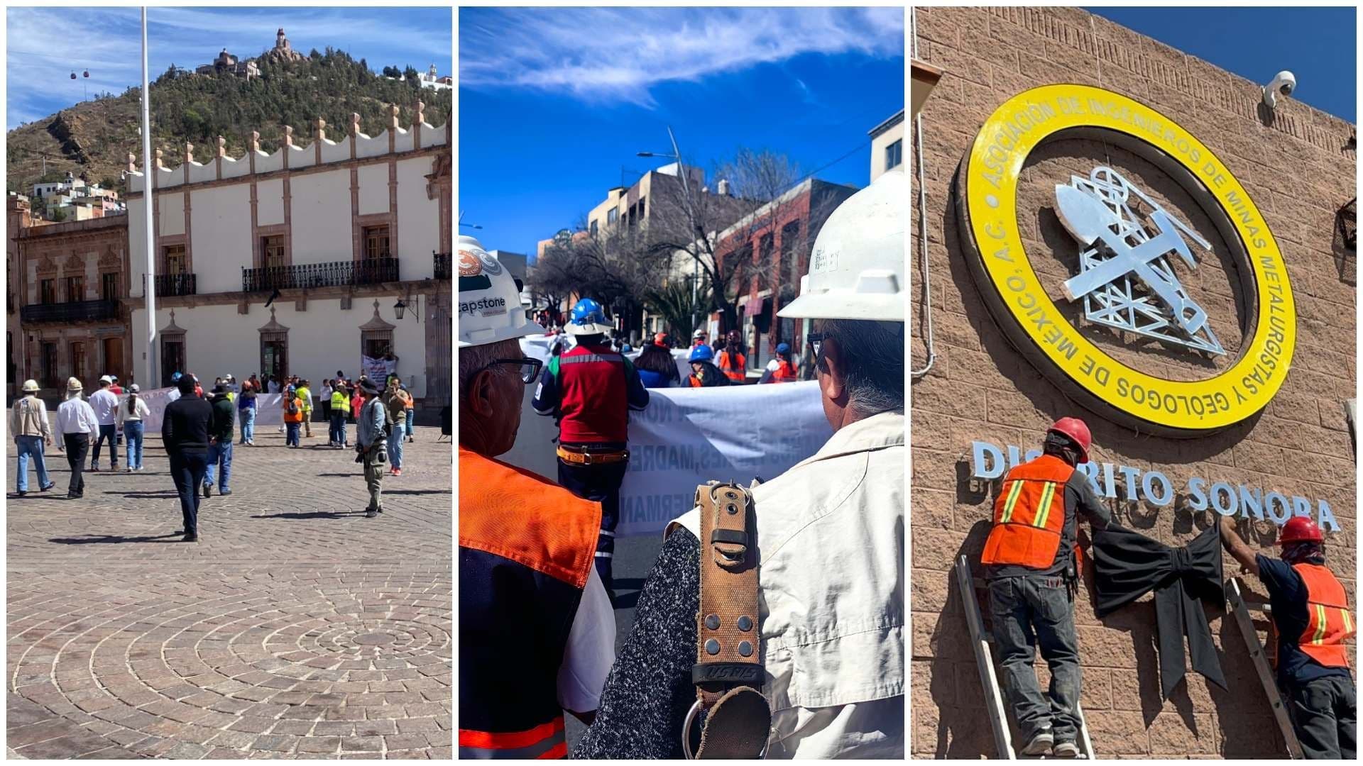 Marchan en México Hoy por Mineros Desaparecidos en Concordia, Sinaloa