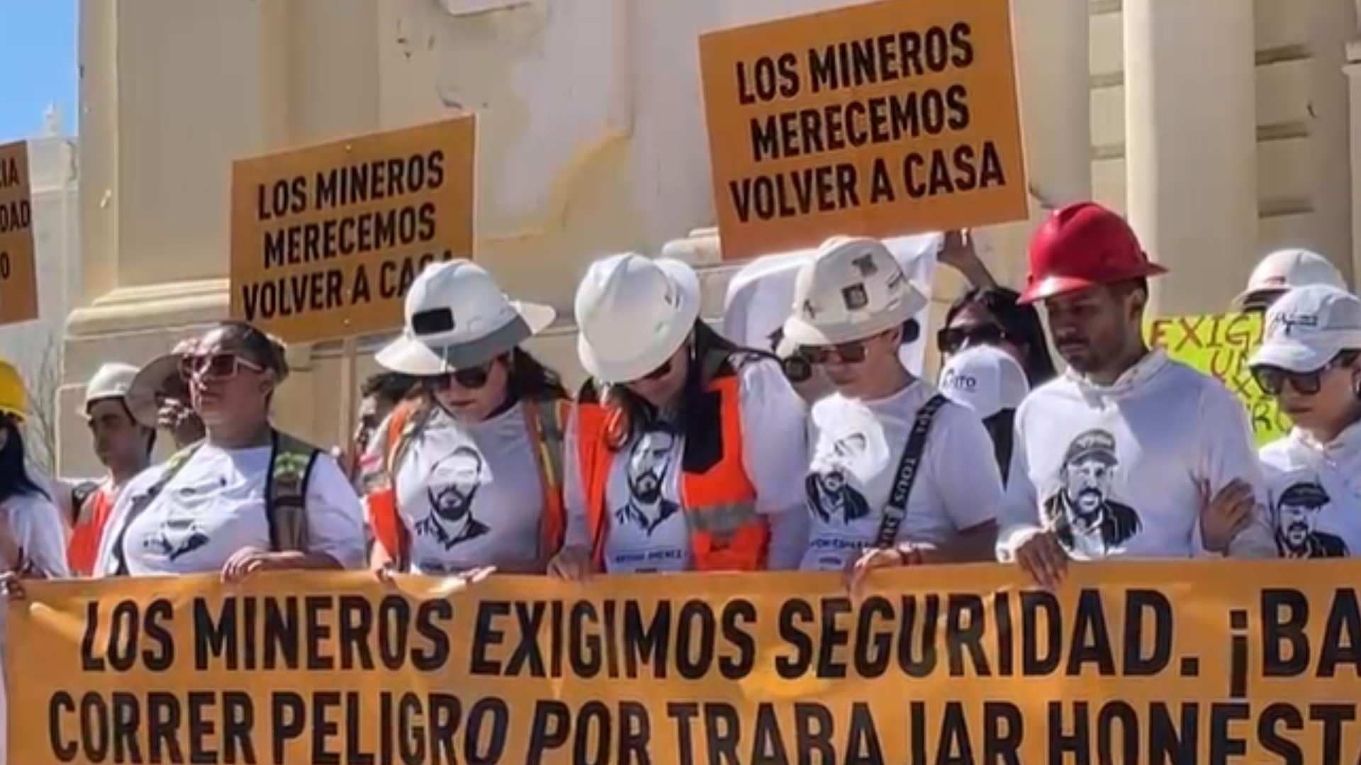 Así Se Vivió la Marcha en Hermosillo, Sonora por los Mineros Asesinados en Concordia, Sinaloa