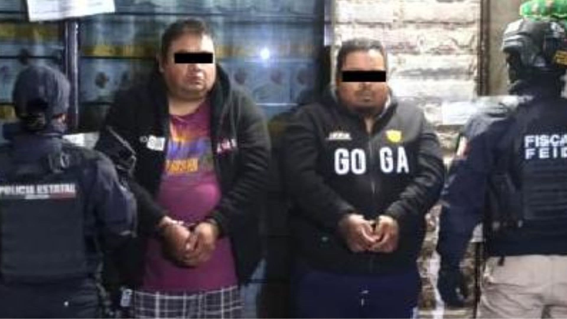 Detienen a Dos Presuntos Narcomenudistas en San Martín Texmelucan, Puebla