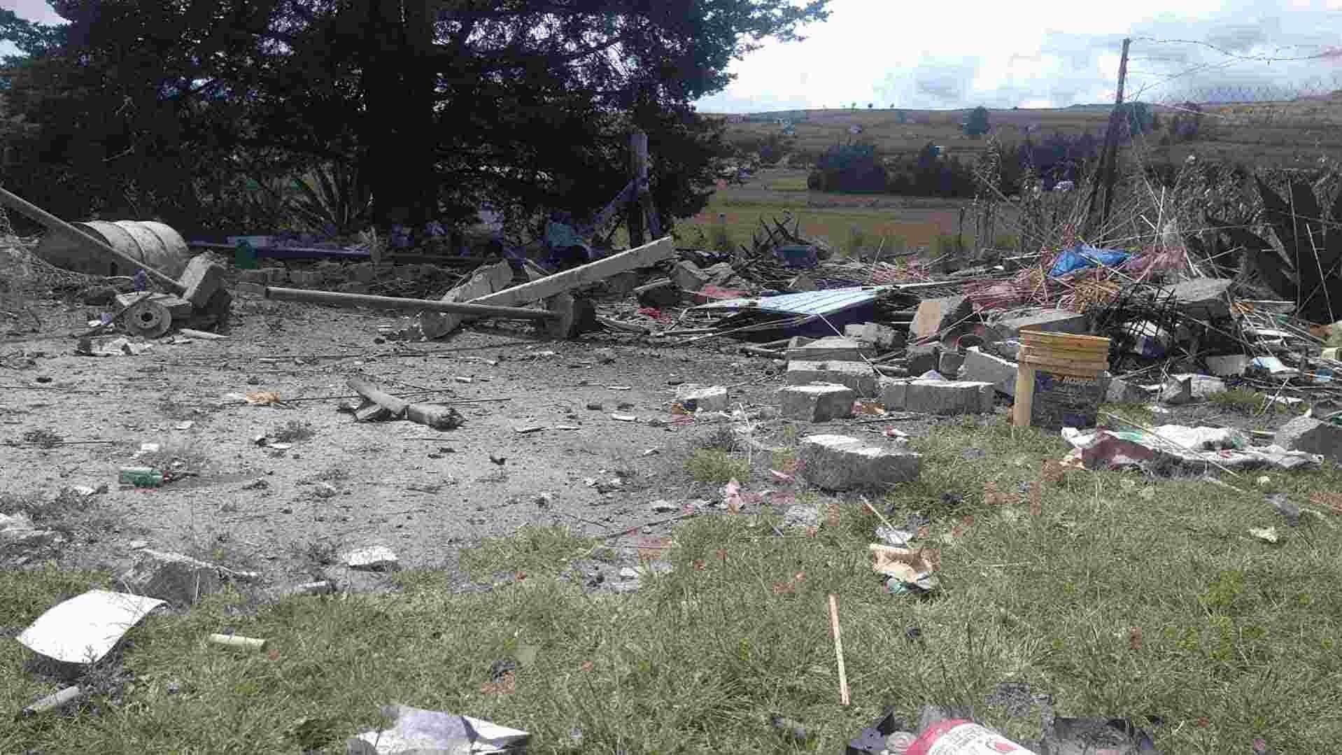 Reportan Explosión de Polvorín en Almoloya de Juárez