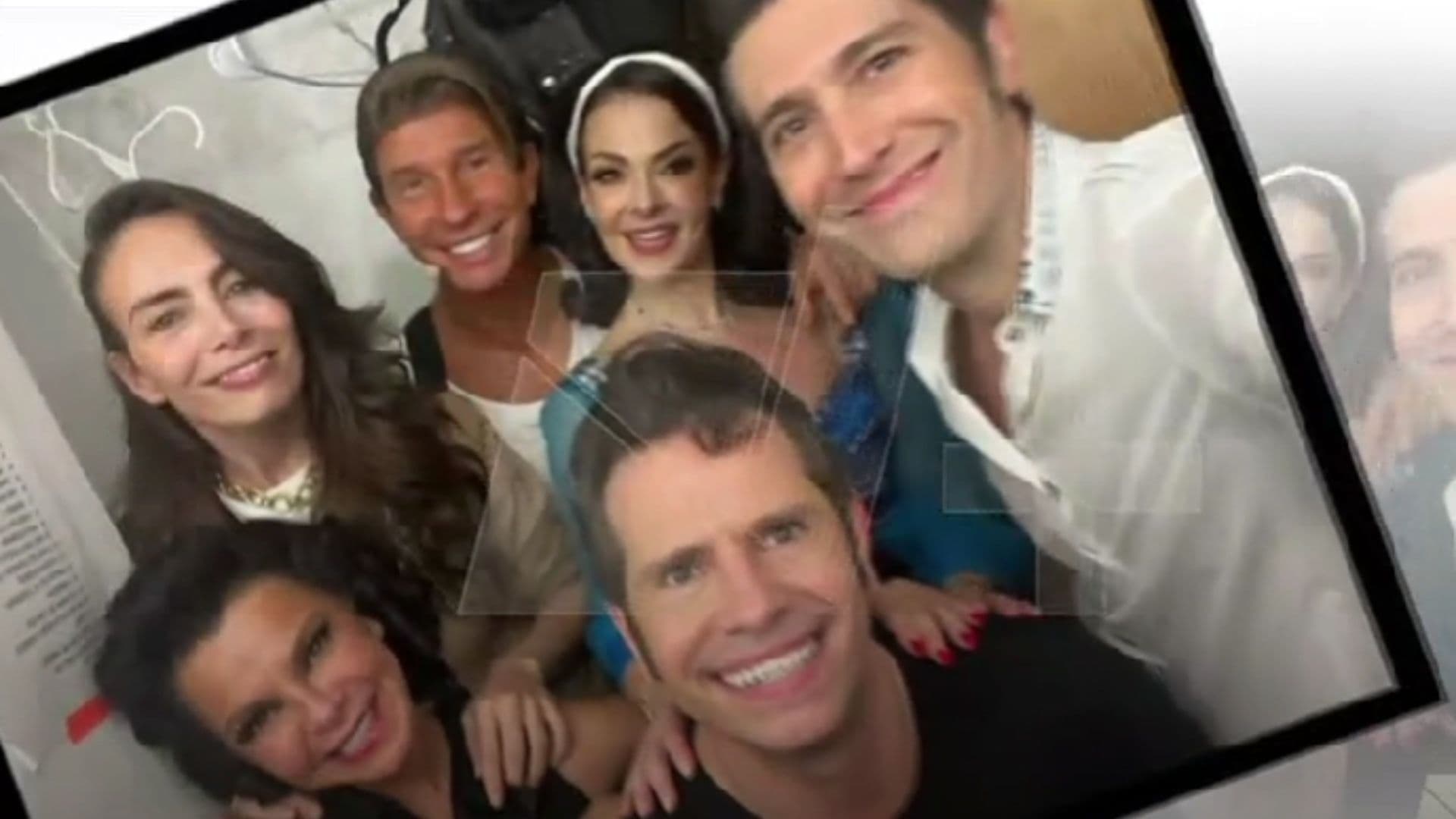 ¡Exclusiva! Así fue el Reencuentro de Sasha Sokol con sus Compañeros de Timbiriche