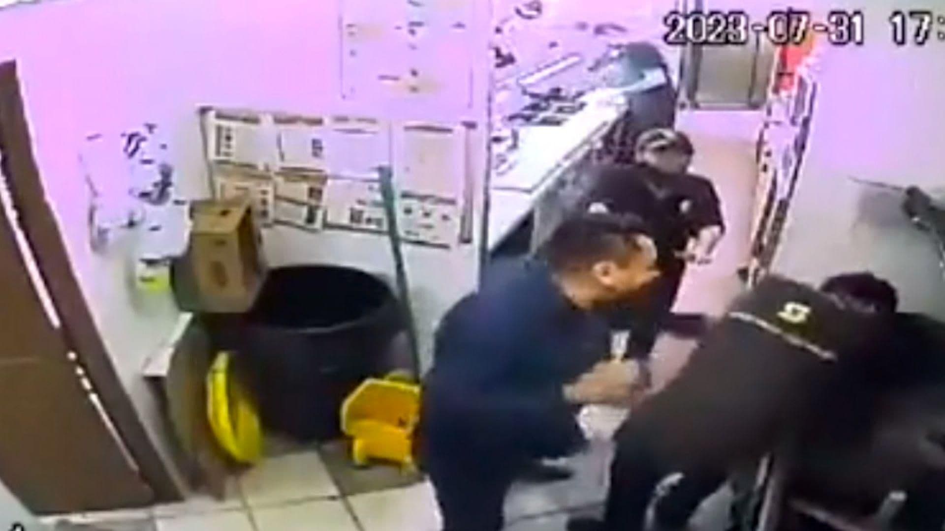 Así fue la Agresión de El Tiburón en San Luis Potosí Hacia un Joven en un Restaurante