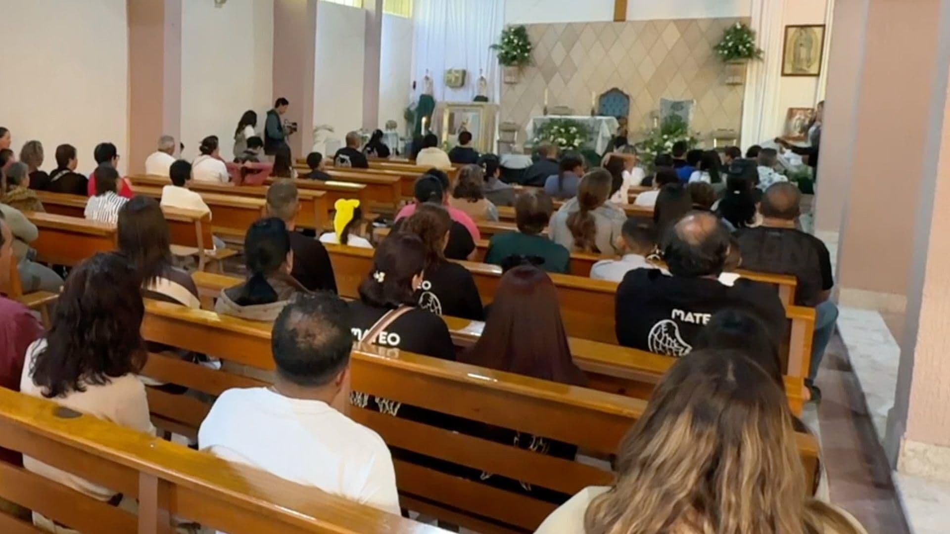 Recuerdan con Rosario Cantado al Pequeño Mateo Santiago en León