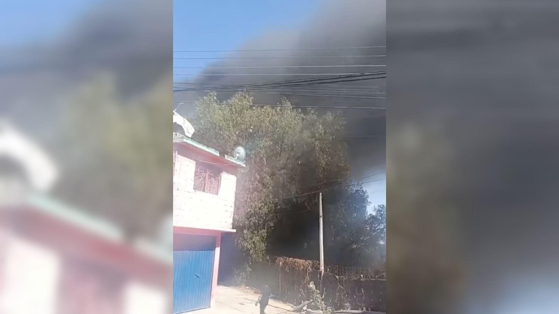 Incendio en Ecatepec: Controlan Fuego y Humareda en Colonia Tulpetlac | Video
