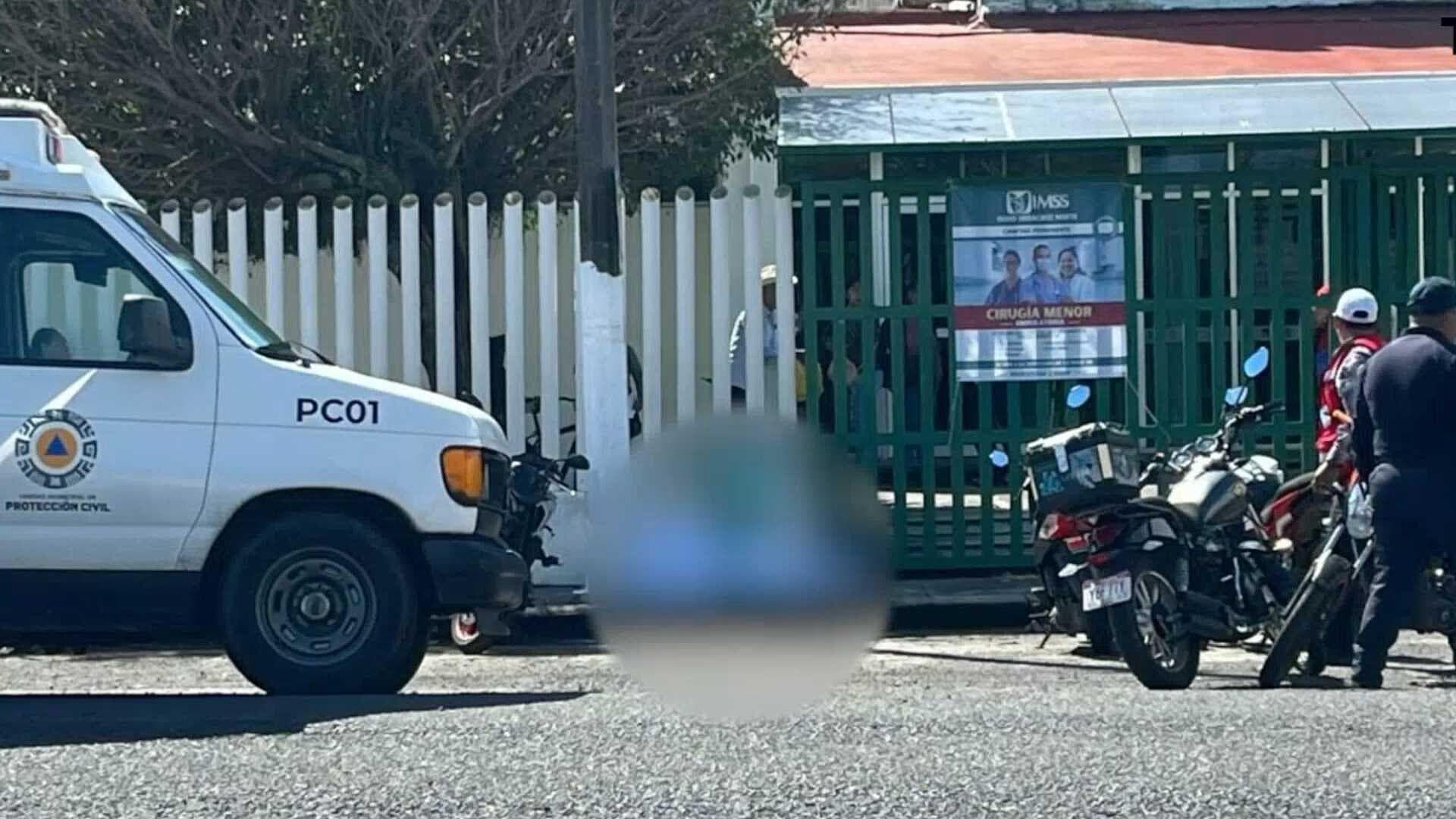 Hombre es Ejecutado a Disparos Afuera del IMSS en Lerdo de Tejada, Veracruz