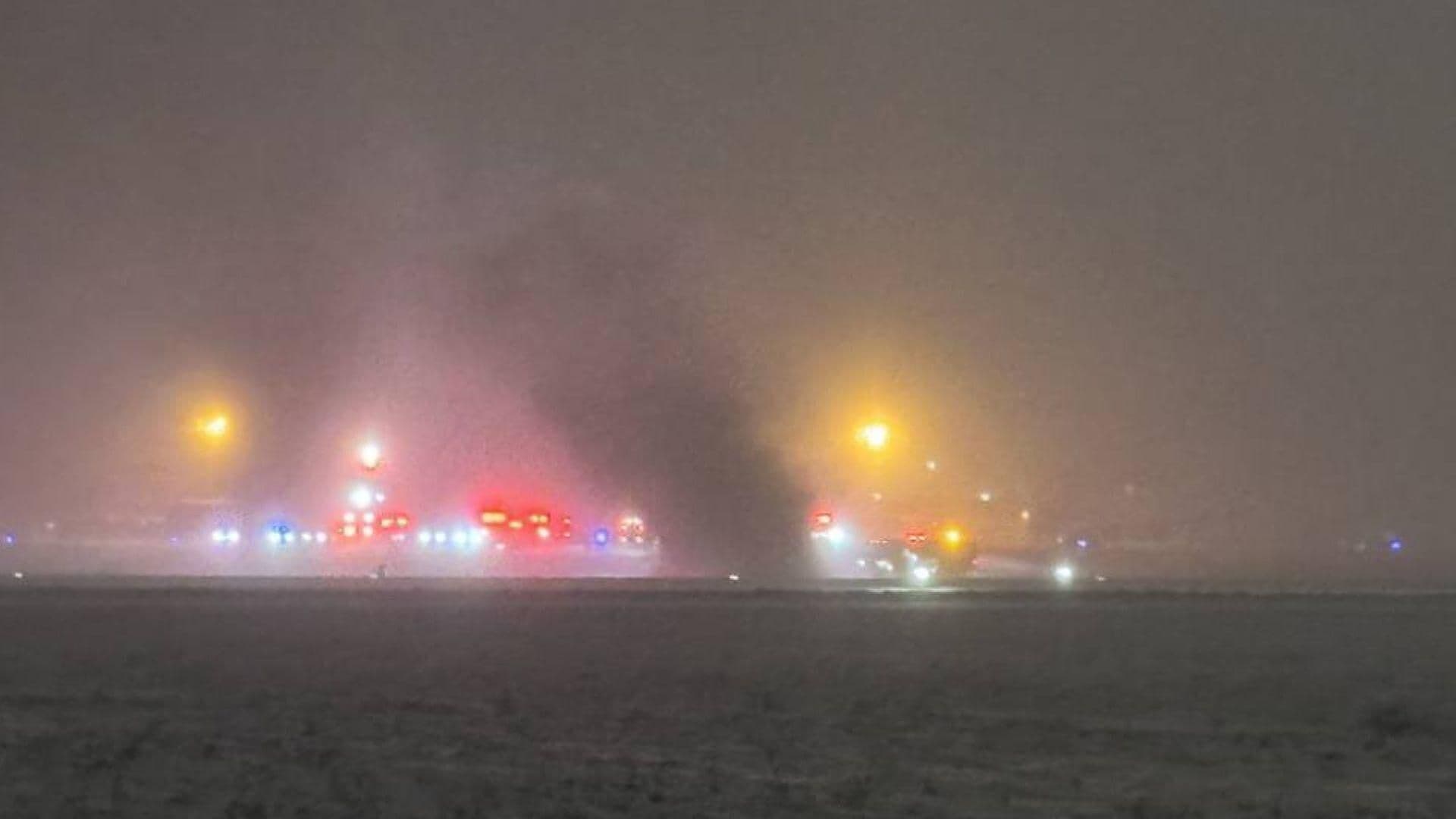 Jet Privado con Ocho Personas a Bordo se Estrella en Bangor, Maine Durante Tormenta de Nieve