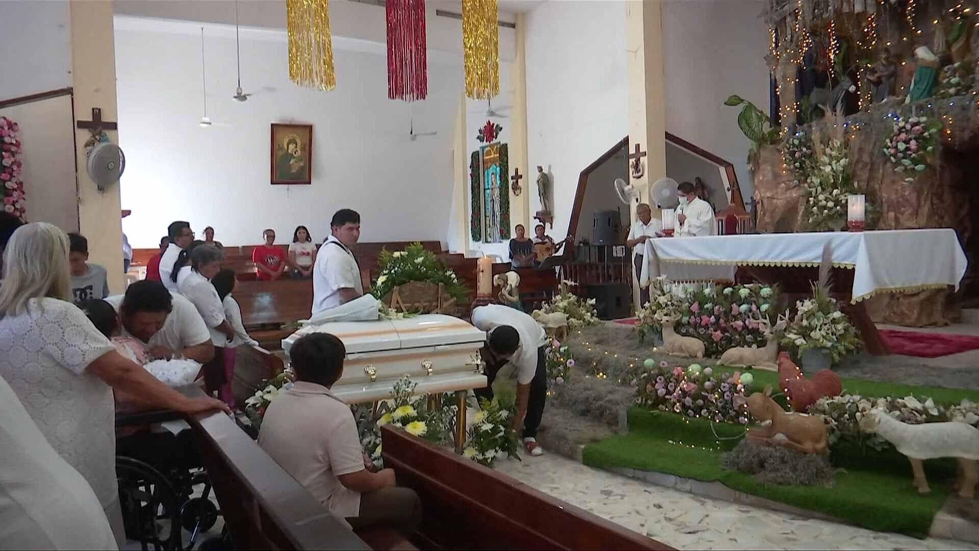 Llega a Escárcega, Campeche, el Cuerpo del Niño Federico, Fallecido en el Accidente Aéreo en Texas