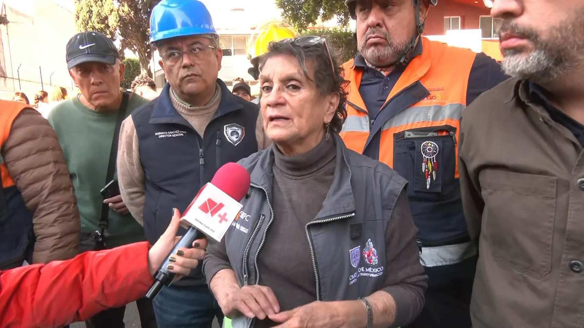 Myriam Urzúa Confirma Causa de Explosión en Departamento de Coyoacán; Hay 5 Lesionados