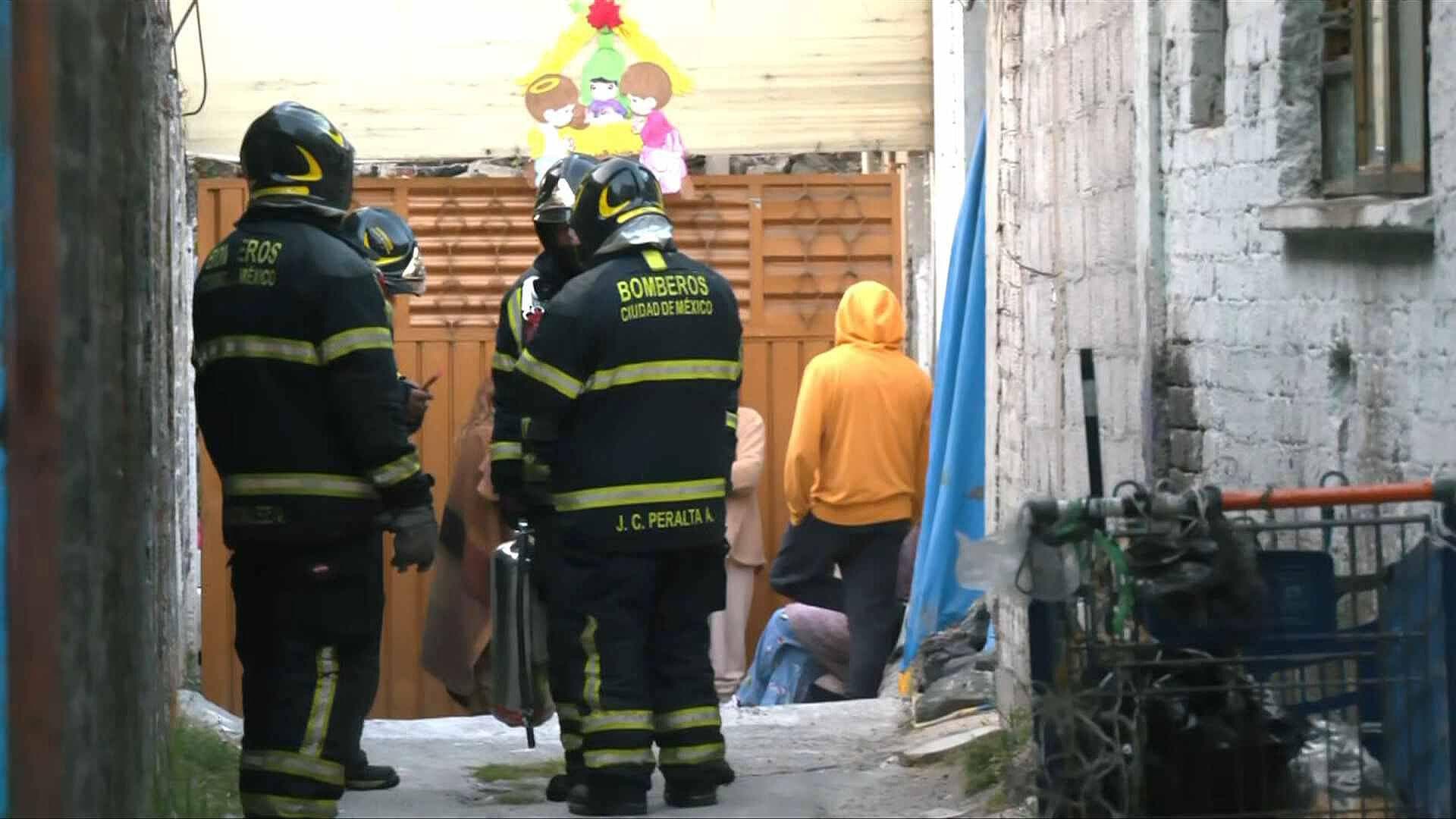 Se Registra Incendio en Vivienda en Copilco, CDMX