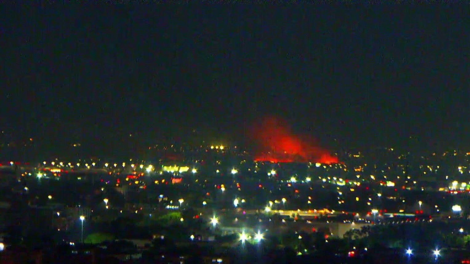 Se Registra Incendio Forestal en Zona de Ciudad Nezahualcóyotl