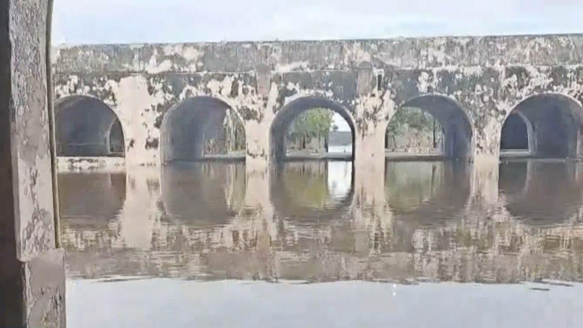 Bajo el Agua la Fortaleza de San Juan de Ulúa en Veracruz