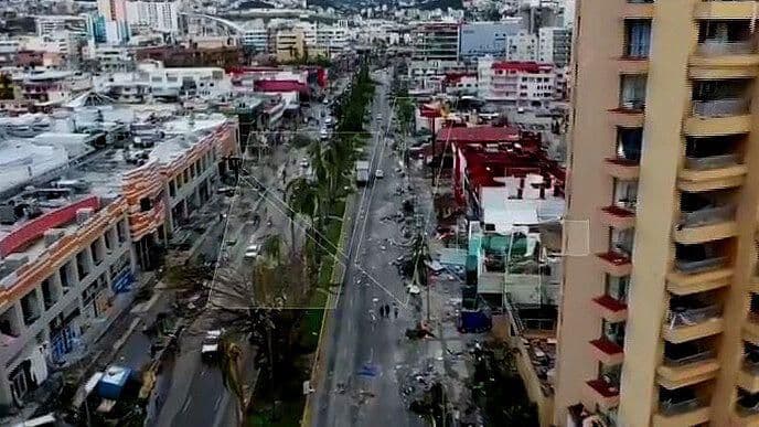 Devastación en Acapulco: Así Quedaron los Condominios en la Zona Dorada