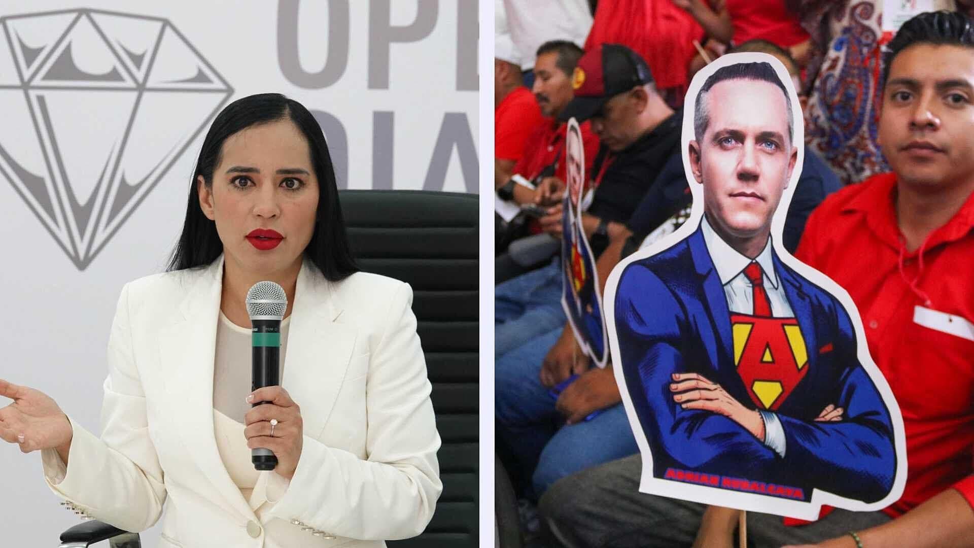 Renuncia de Adrian Ruvalcaba y Amenazas Sandra Cuevas al Frente