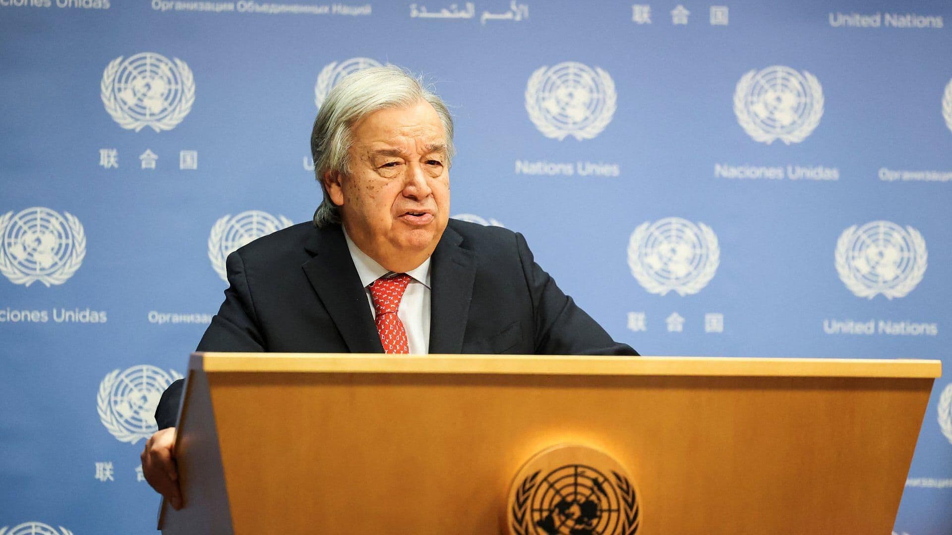 Habitantes de Gaza, en Medio de Catástrofe Humanitaria Épica": António Guterres-EN-VIVO