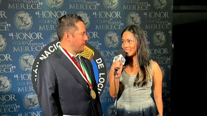 Antonio Nieto, Reportero de Despierta, Recibe Medalla Jacobo Zabludovsky