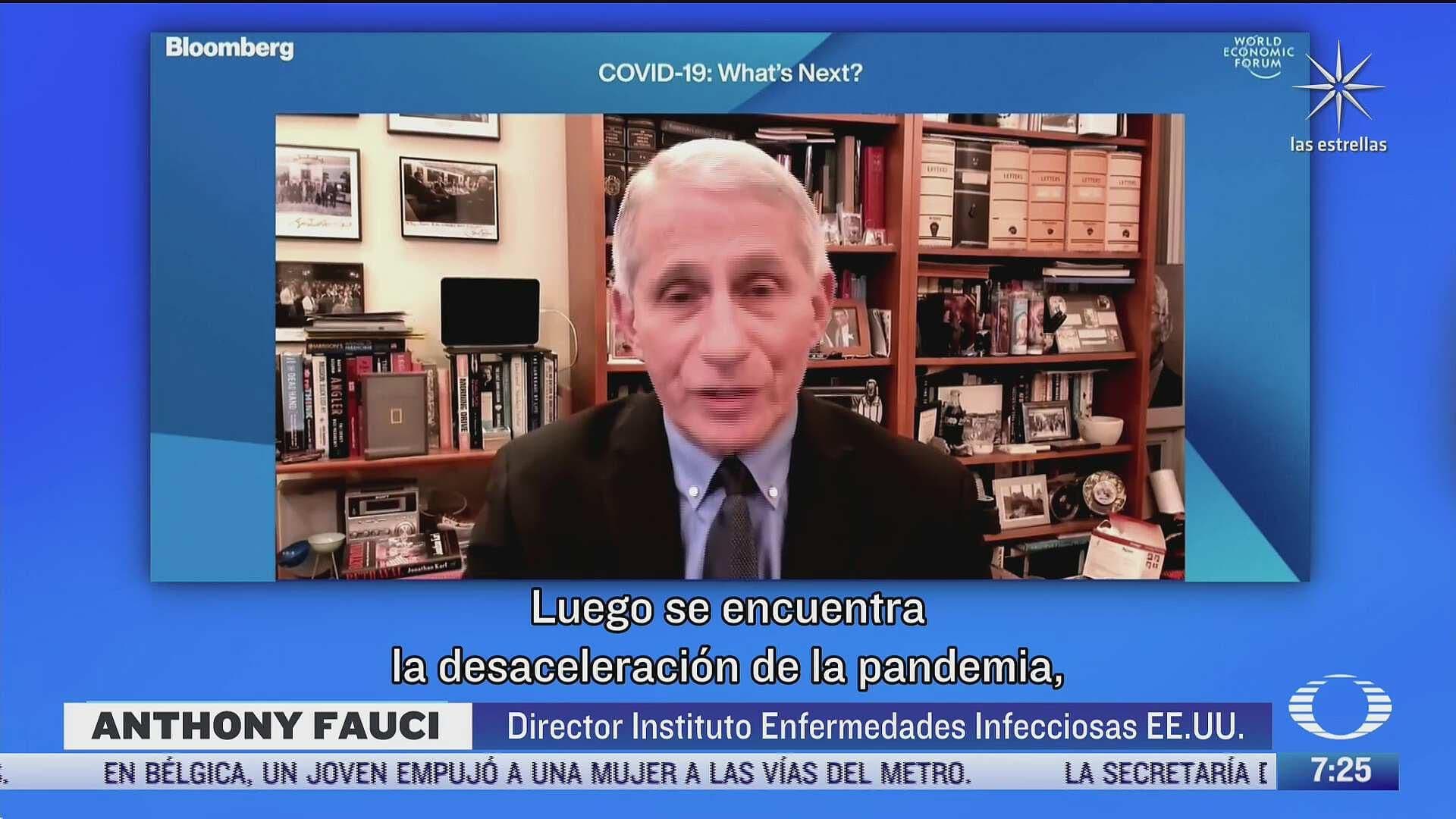Ómicron irá perdiendo fuerza, estima Anthony Fauci