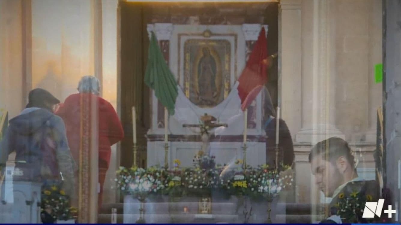 A pesar del Frío Fieles a la Virgen de Guadalupe Visitan su Santuario