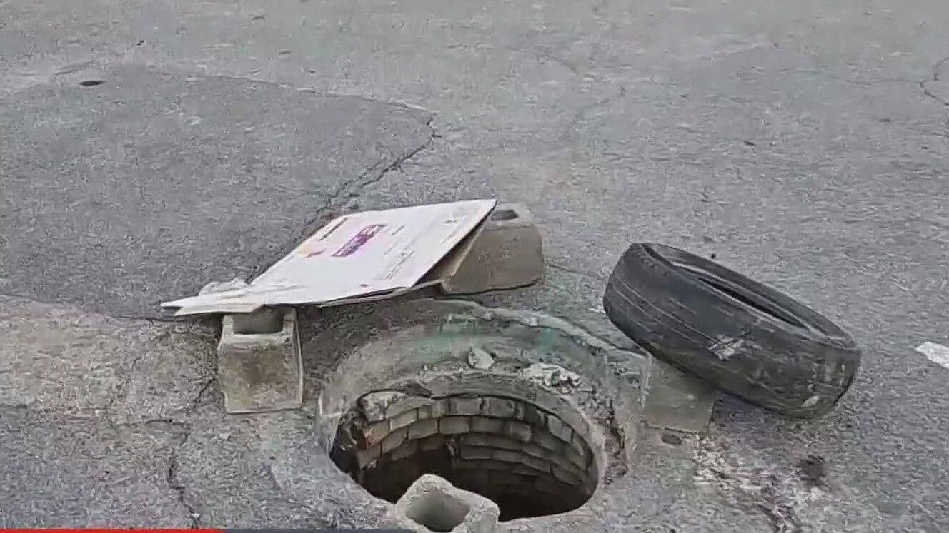 Denuncian Riesgo por Alcantarilla en Col. Valle de Infonavit