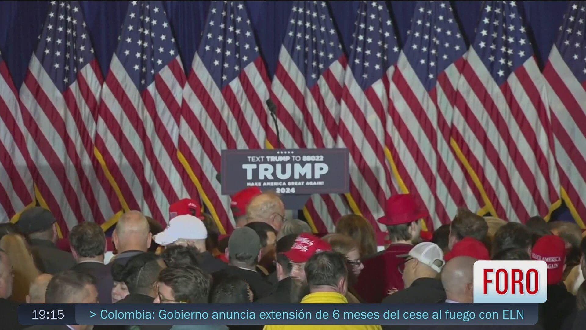 Proyectan a Donald Trump Como Ganador en Elecciones Primarias en New Hampshire