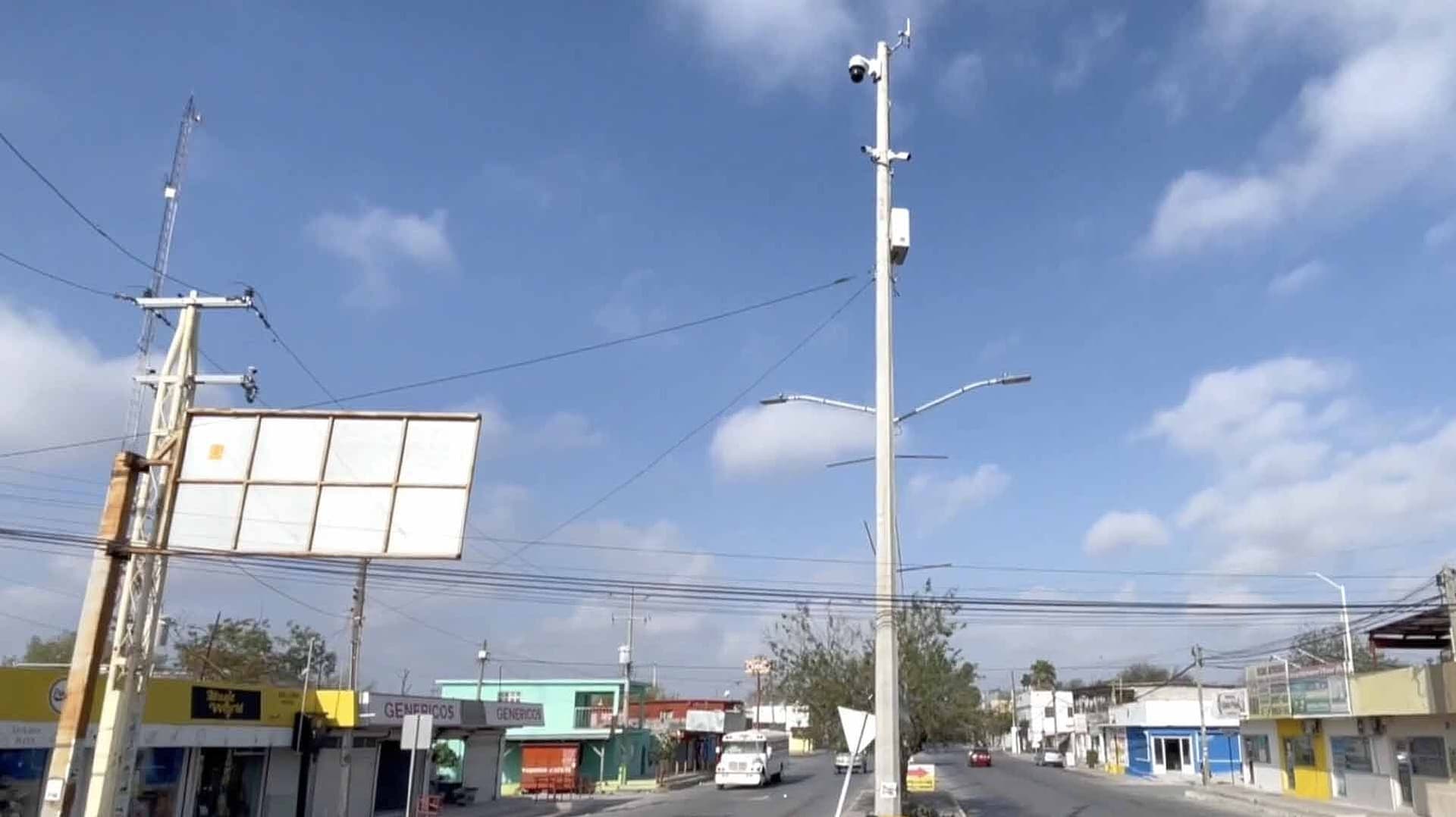 Desconocidos Intentar Tirar Cámaras de Videovigilancia del C5 en Reynosa