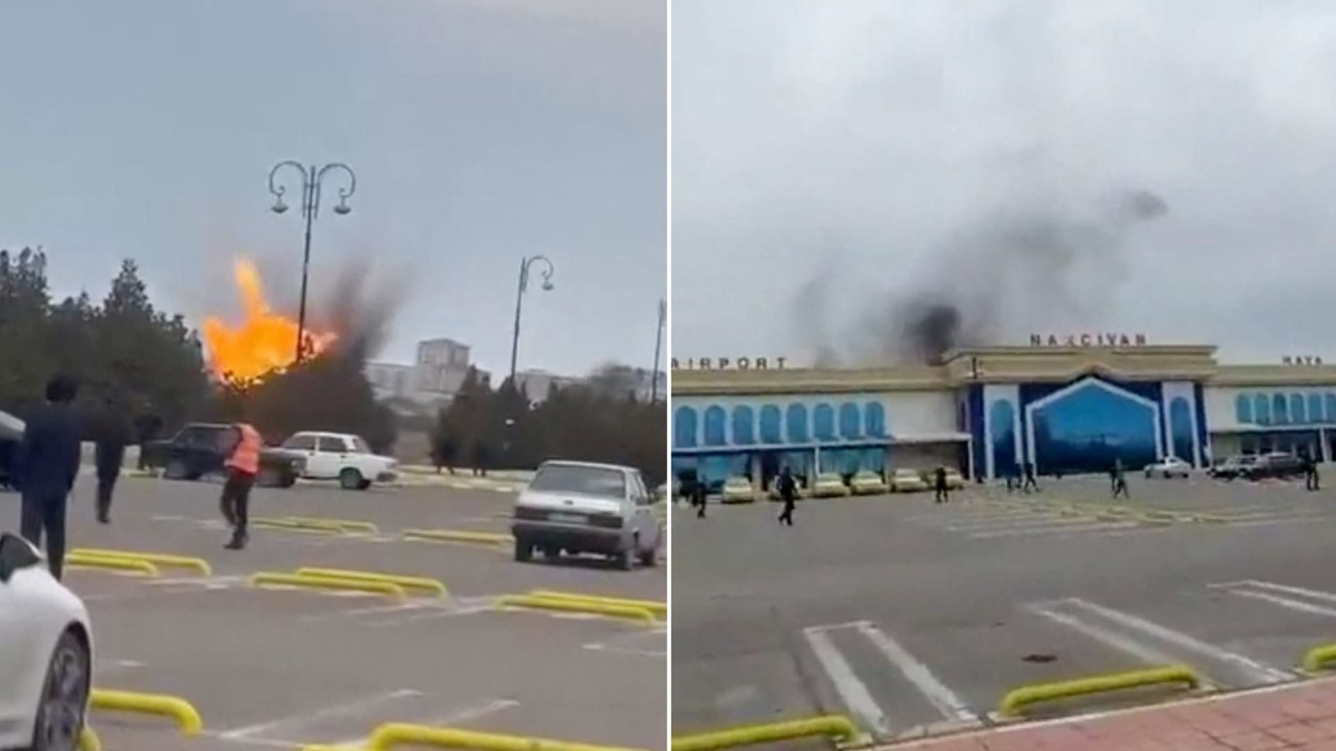 Deja Dos Heridos Ataque de Irán con Drones en Aeropuerto de Azerbaiyán