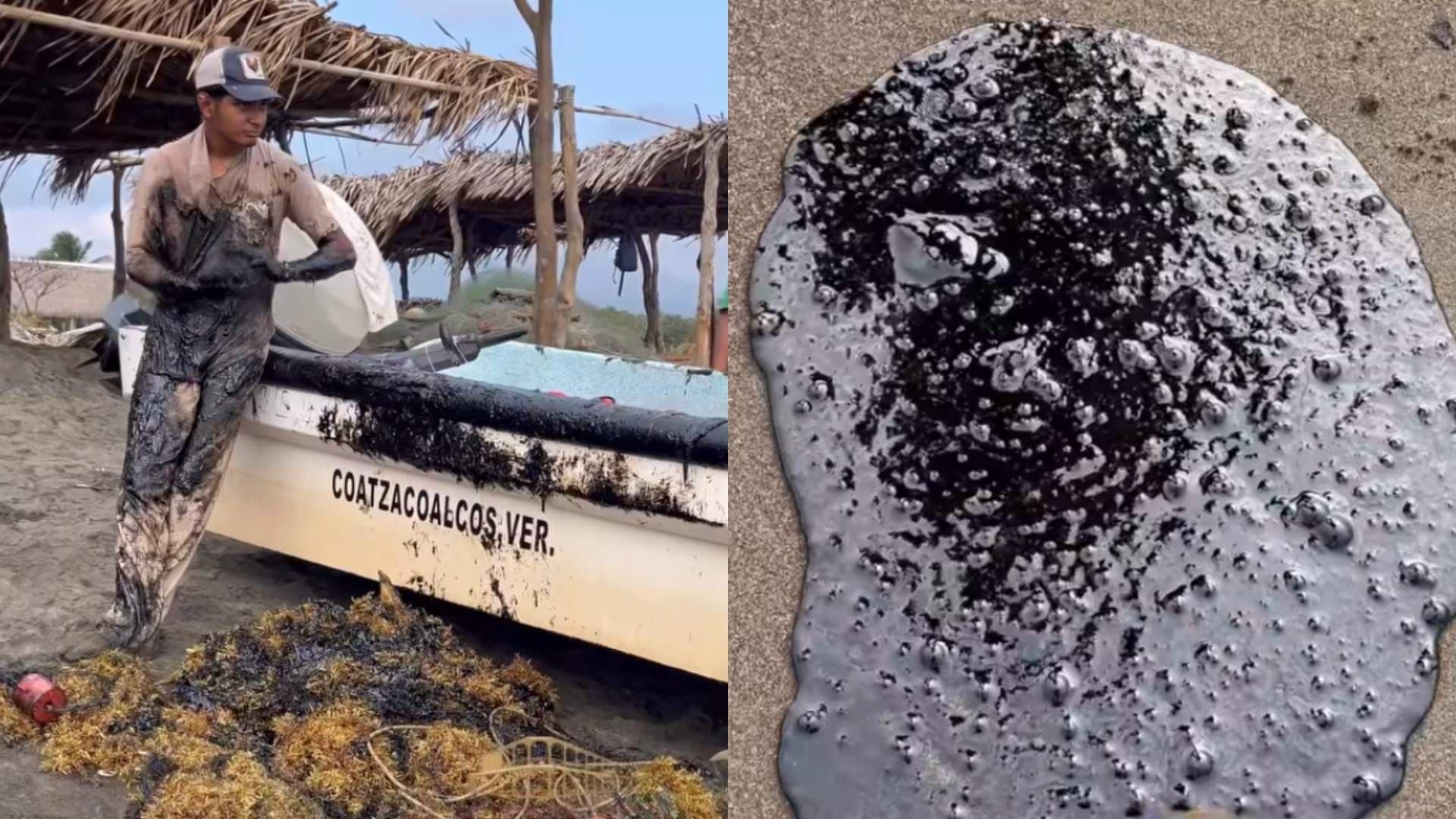 PEMEX Emite Comunicado Sobre Derrame de Hidrocarburos en Zona de Playa de Pajapan, Veracruz