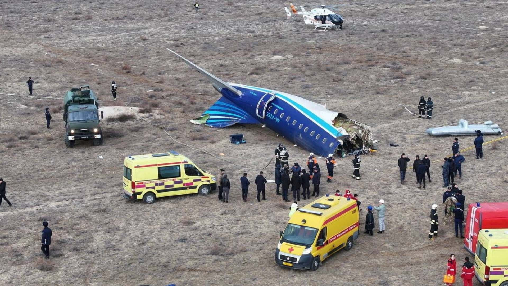 Se Estrella Avión en Kazajistán: Reportan Varios Muertos y Heridos